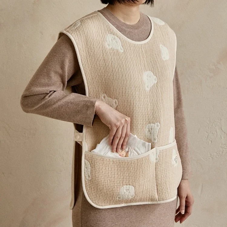 25F/W🍁DTD熊仔滿滿愛意系列-多用途媽咪哺乳圍裙