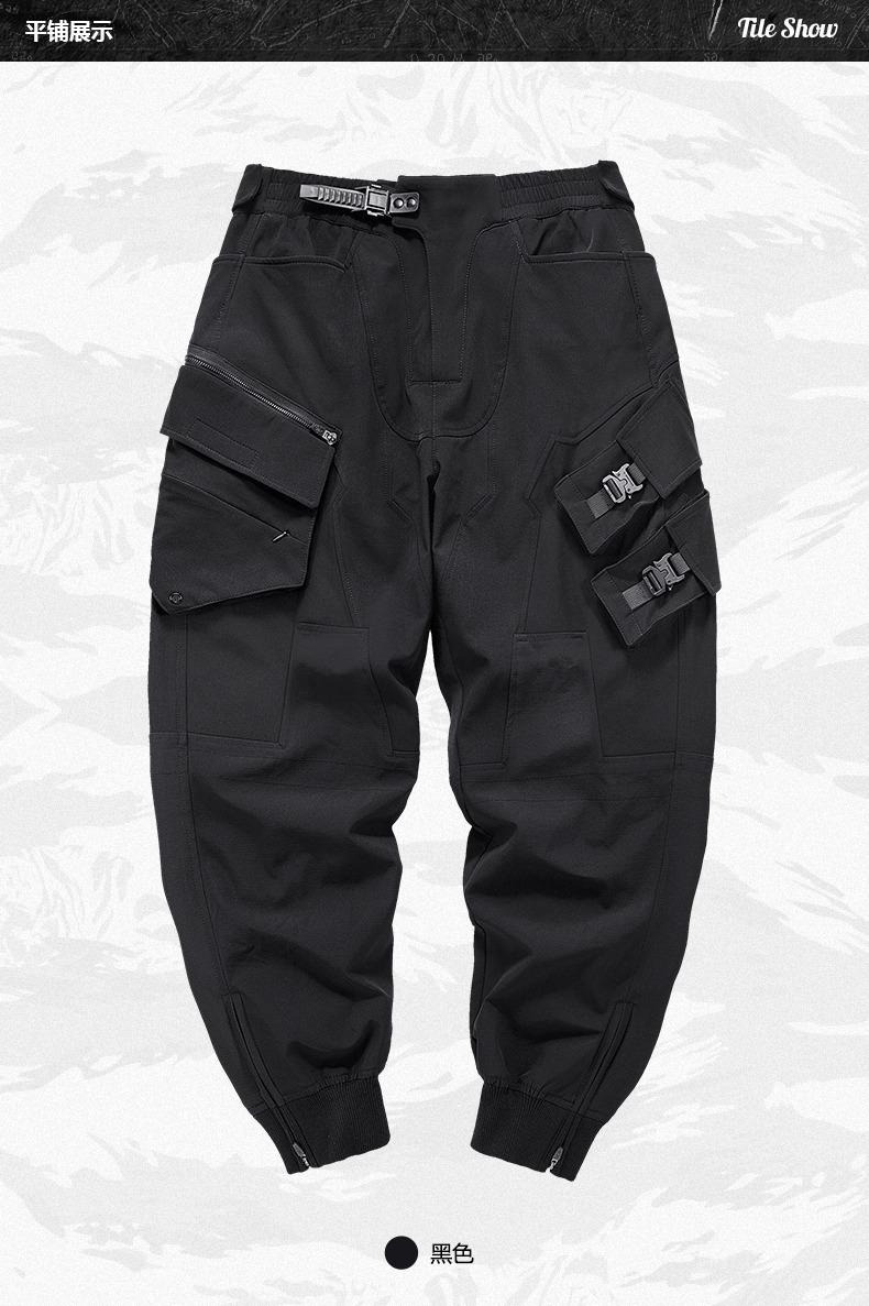 𝙏𝙀𝘾𝙃𝙒𝙀𝘼𝙍 多口袋拼接機能長褲