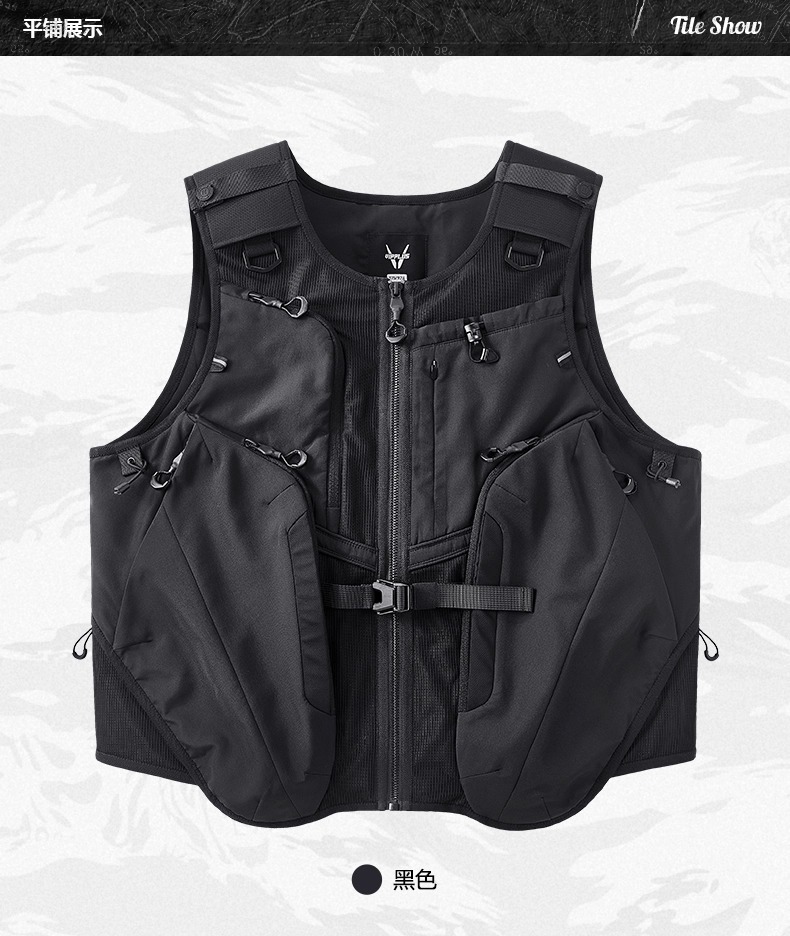 𝙏𝙀𝘾𝙃𝙒𝙀𝘼𝙍  解構機能工裝騎行背心