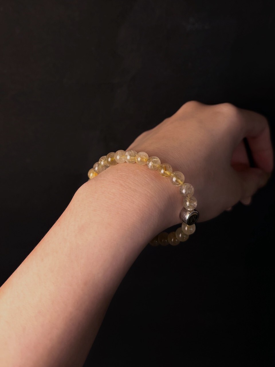 MD鈦耀金光-鈦晶手環