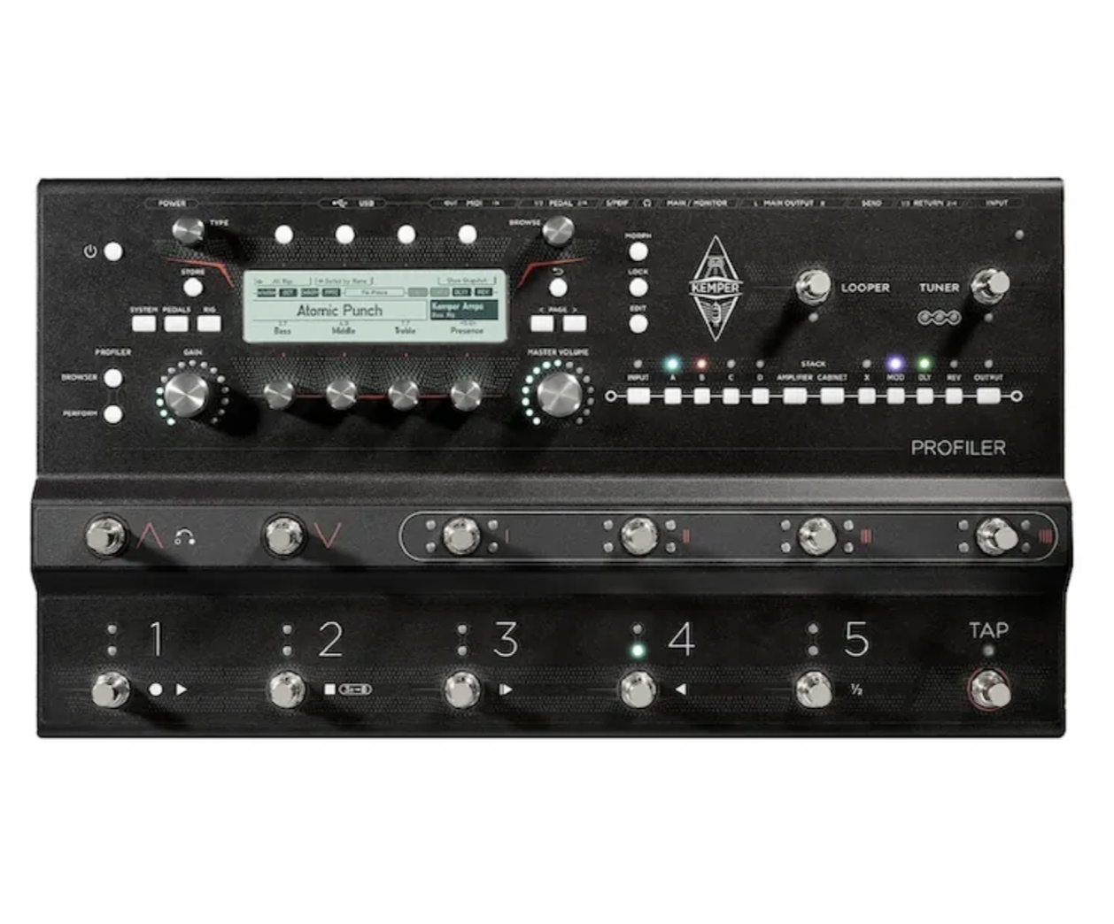 Kemper KEMPER PROFILER STAGE mk2 地板前級綜合效果器 — 三峽吉他 / Bass