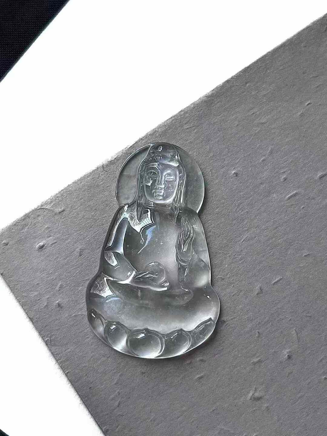 翡翠觀音,天然翡翠A玉, 緬甸玉, Jade, Jadeite