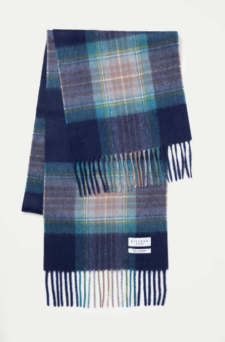 S24 Heritage Tartan Cashmere Scarf - Holyrood 頸巾size: 160CMx25CM 100%蘇格蘭製造 羊毛$188 羊絨$488
