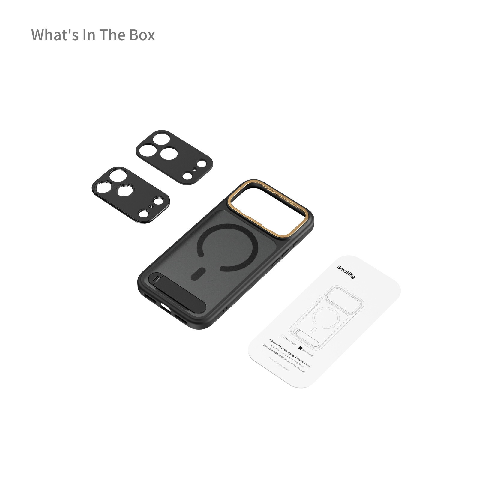 SmallRig 5790 Filmov Lightweight Photography Bumper Case For iPhone 17