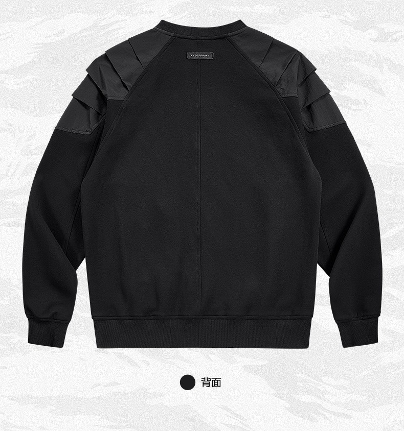 𝙏𝙀𝘾𝙃𝙒𝙀𝘼𝙍  賽博龐克機能拼接衛衣