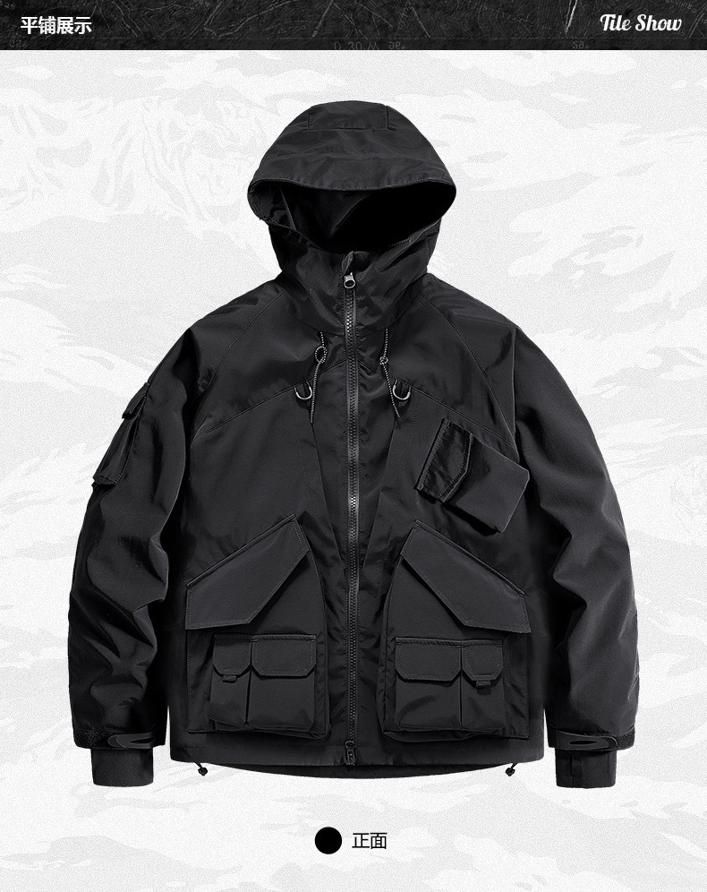 𝙏𝙀𝘾𝙃𝙒𝙀𝘼𝙍  戶外騎行防風連帽外套