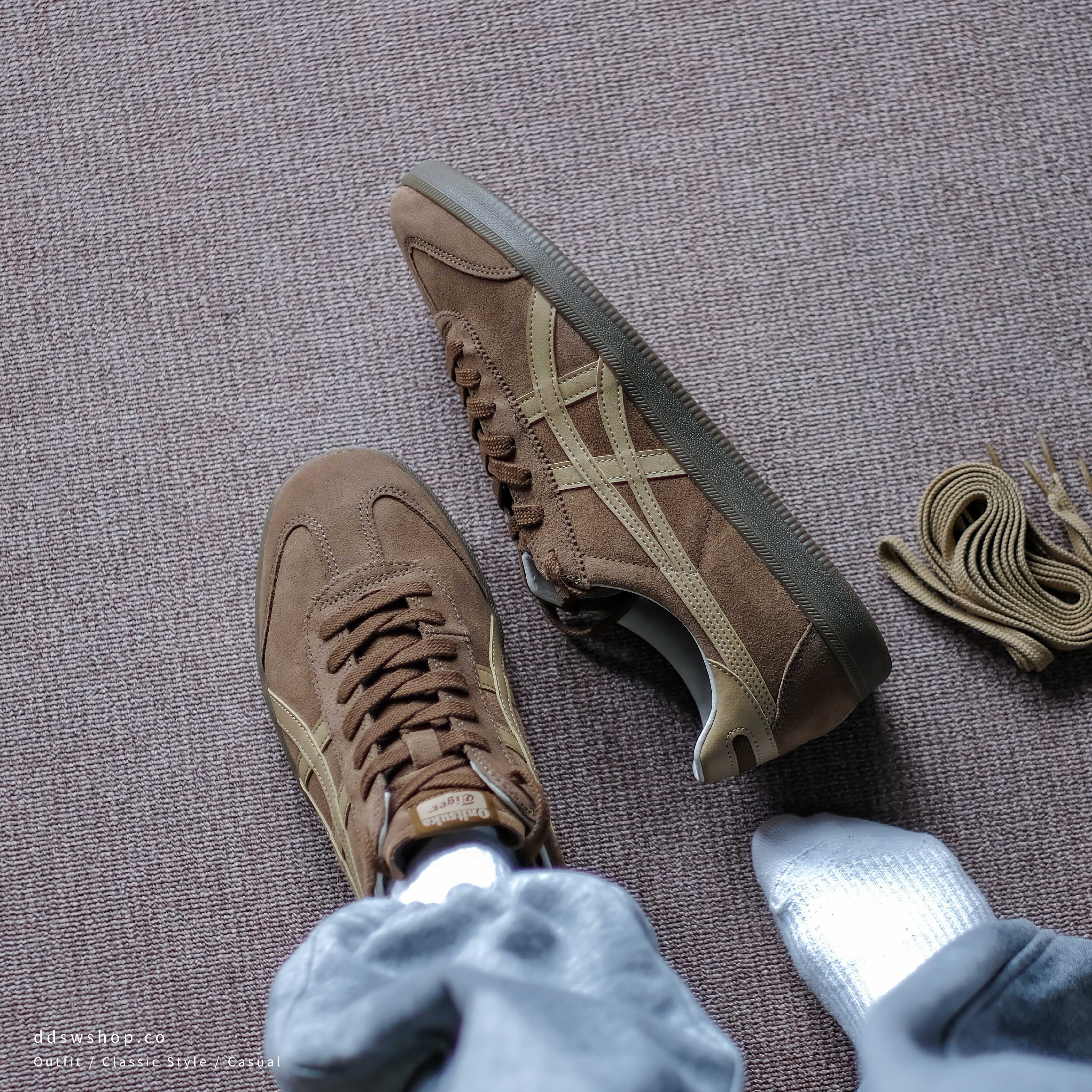 "代購" ONITSUKA TIGER TOKUTEN 棕色 男女款 1183C562-200