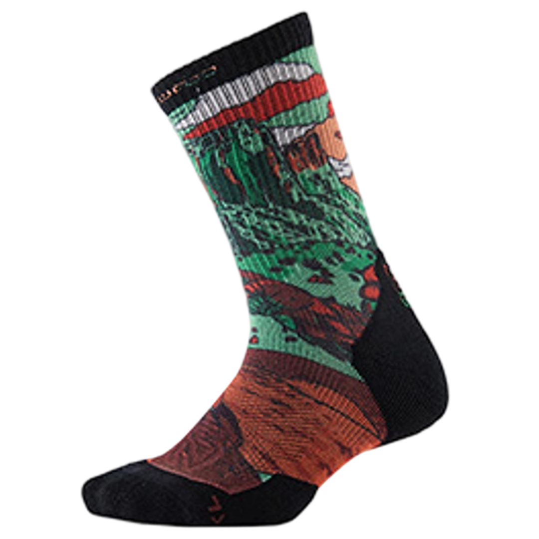 ZEALWOOD 賽樂 美麗諾羊毛印花中筒襪 (11色) 44PCZ19009