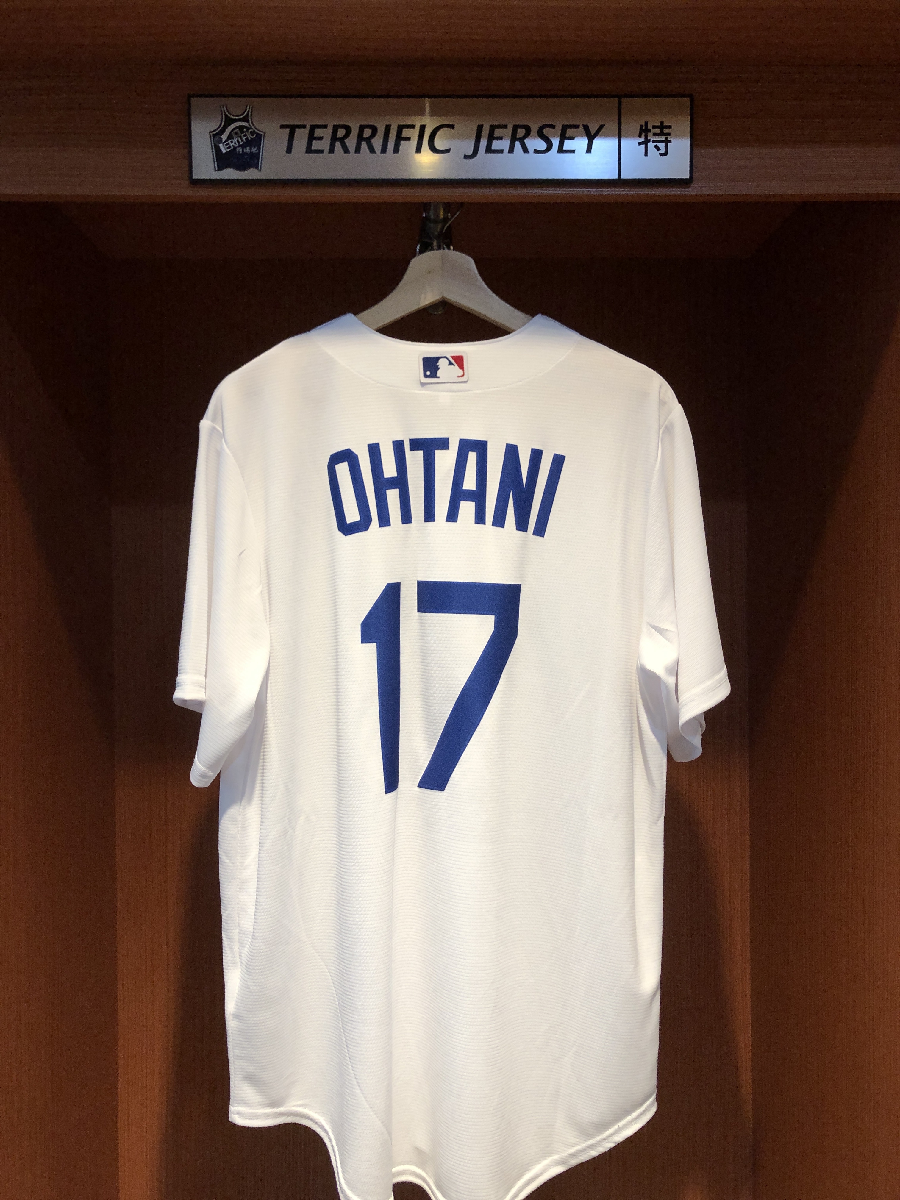 MLB球衣 Shohei Ohtani 洛杉磯道奇白 世界大賽章 Nike Replica Player Name Jersey 球迷版 熱轉印 全新