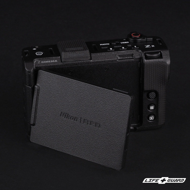 LIFE+GUARD Nikon ZR 相機貼膜背面展示圖
