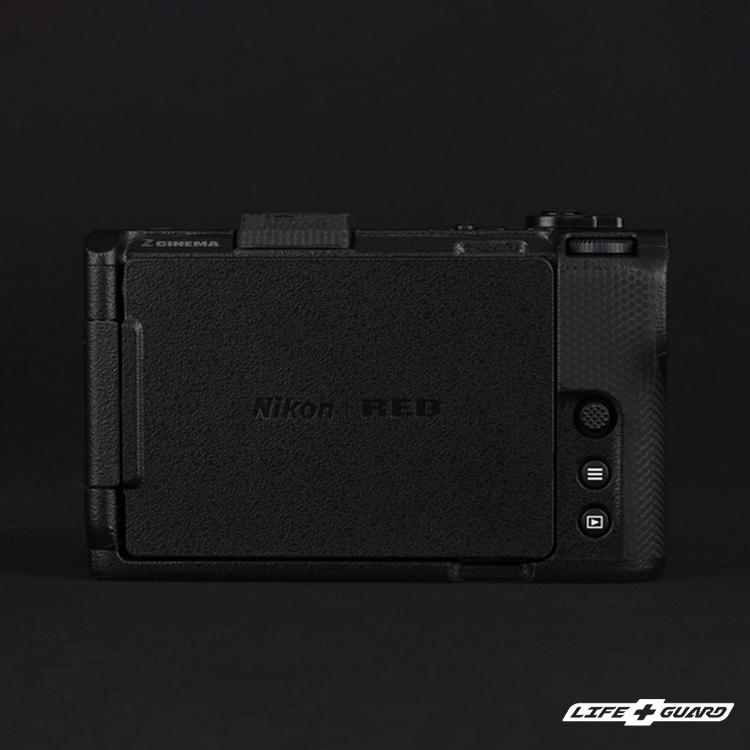 LIFE+GUARD Nikon ZR 相機貼膜背面展示圖