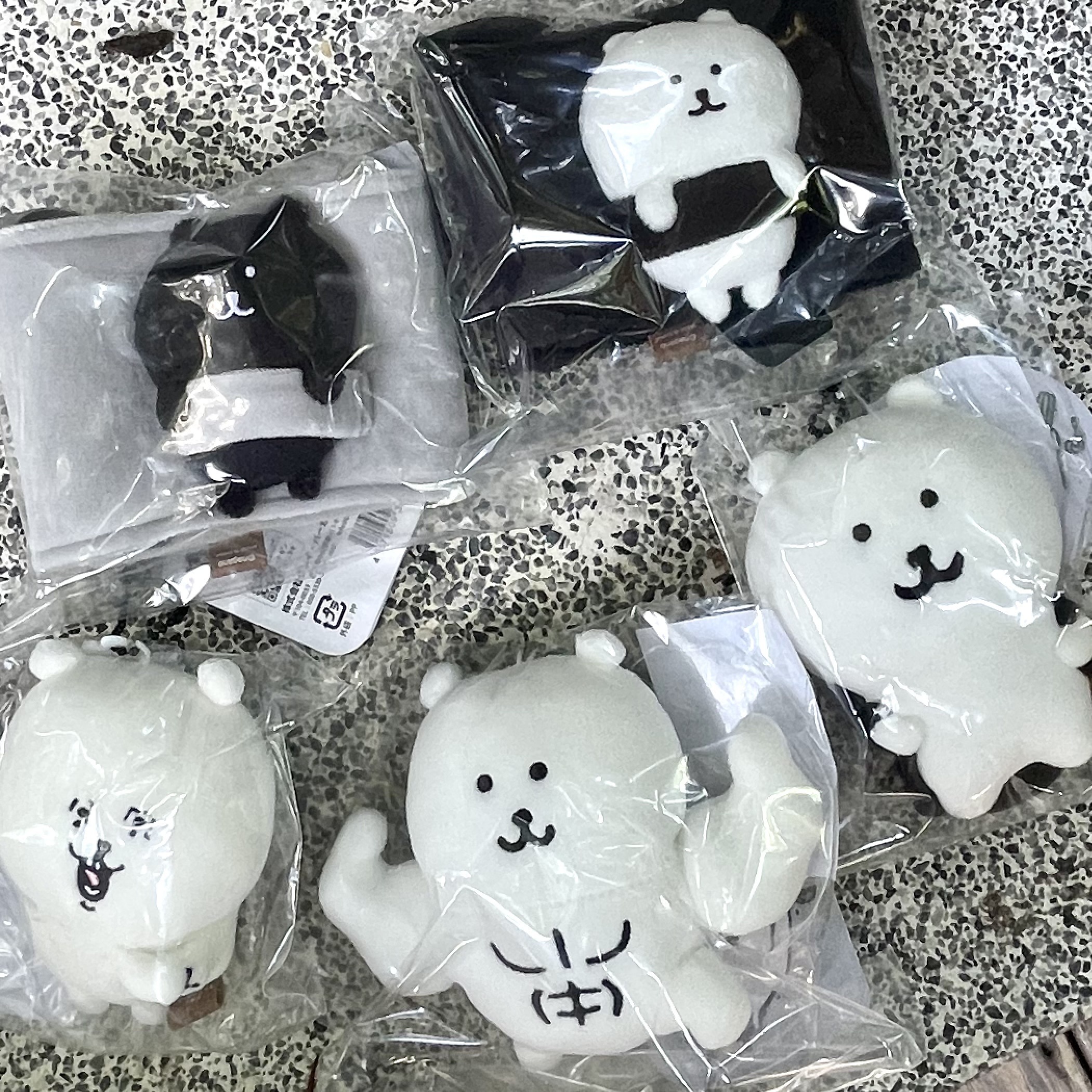 現貨｜白熊 & 黑熊 飲品手提杯套 肌肉白熊 背包白熊 蚊 公仔吊飾 購自台北NAGANO MARKET POP UP