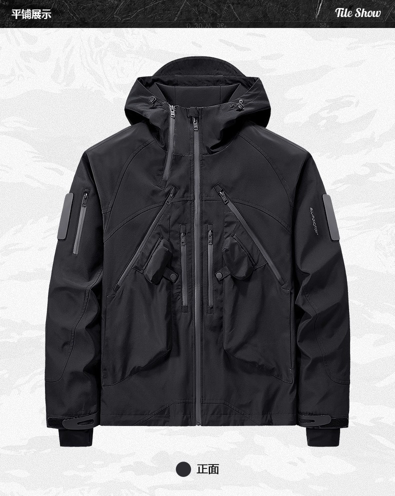 𝙏𝙀𝘾𝙃𝙒𝙀𝘼𝙍  戰術對稱傘兵機能外套