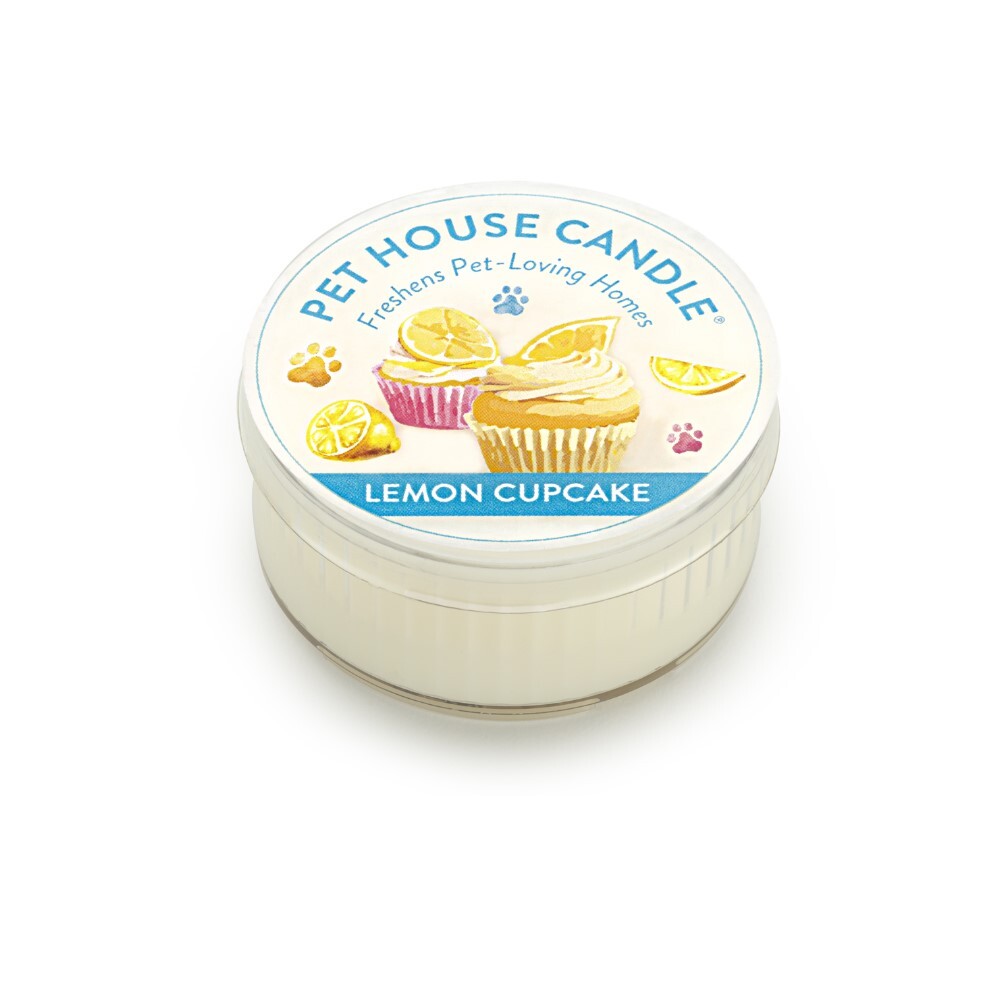 One Fur All - 天然精油香薰除臭蠟燭 - 檸檬杯子蛋糕香 (1.5oz)