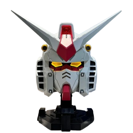 【現貨】高達元祖頭盔 真人可穿戴 發光面具 6987090621862