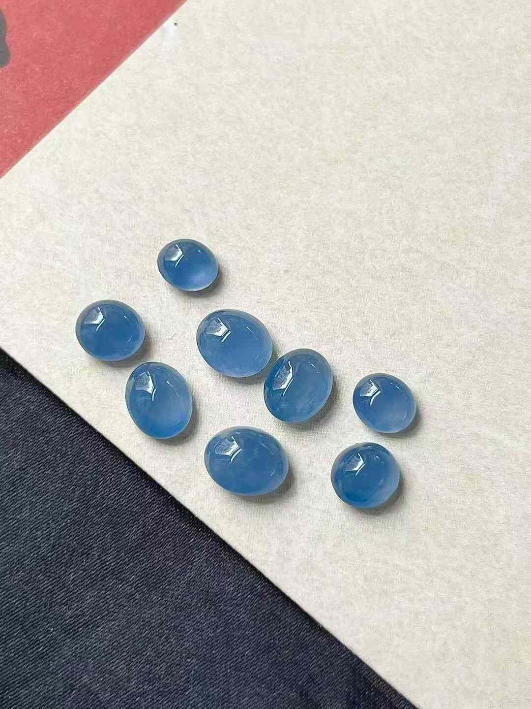 1014354 翡翠紫羅蘭蛋面一手