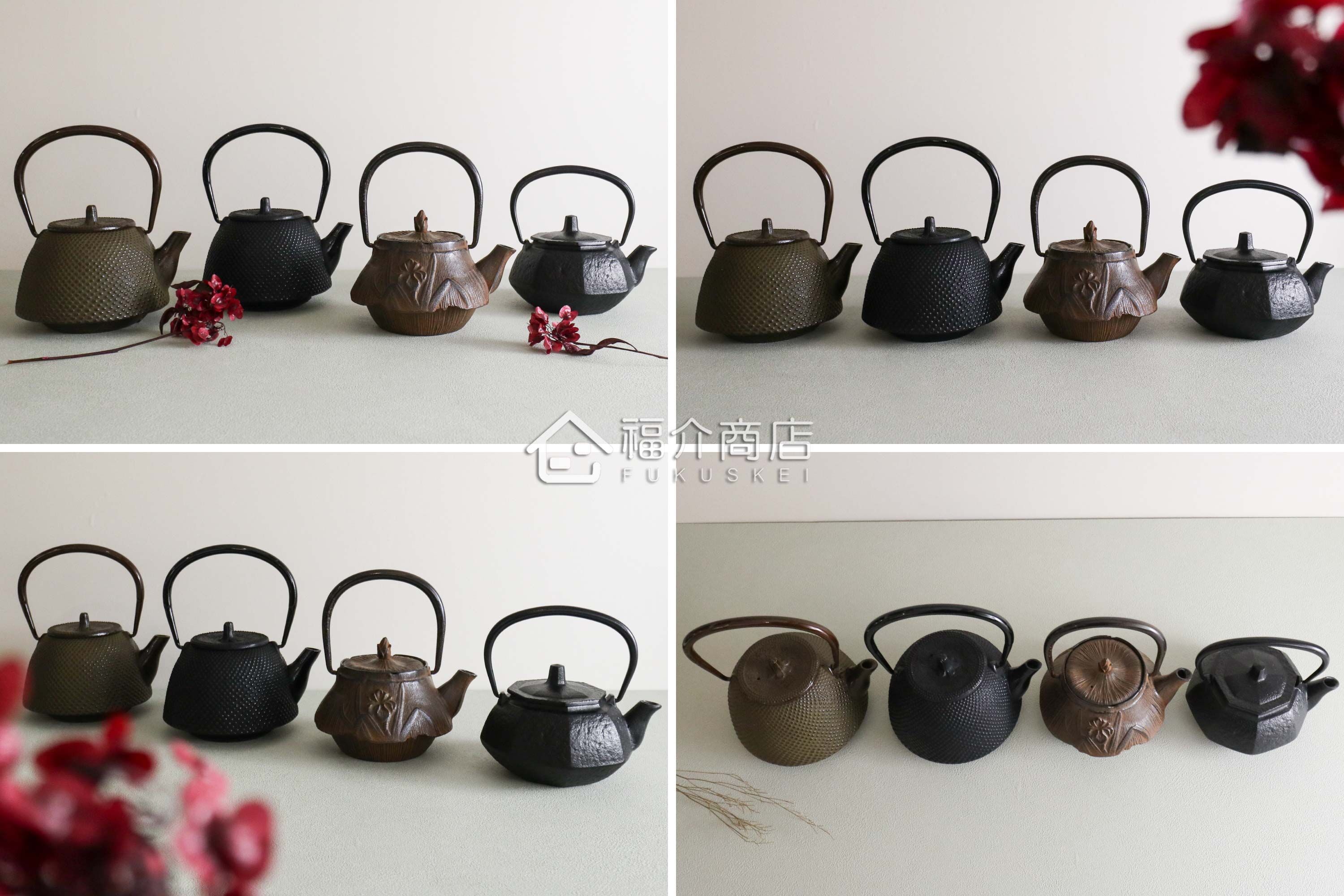 泡茶用的小容量日本鑄鐵泡茶壺