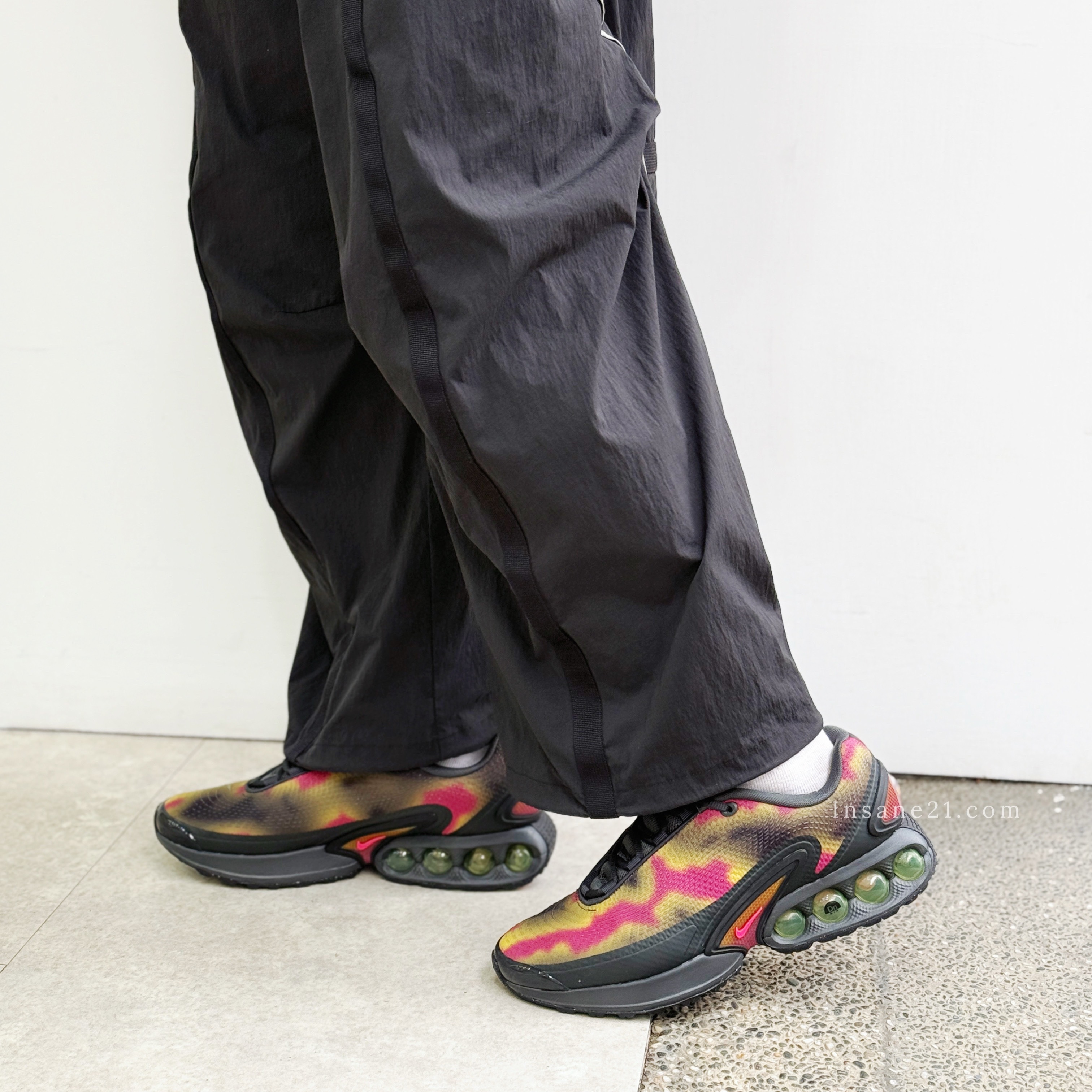 NIKE AIR MAX DN NRG 渲染 黑黃 酒紅 氣墊 緩震 慢跑 男鞋 運動鞋  IB7025-001