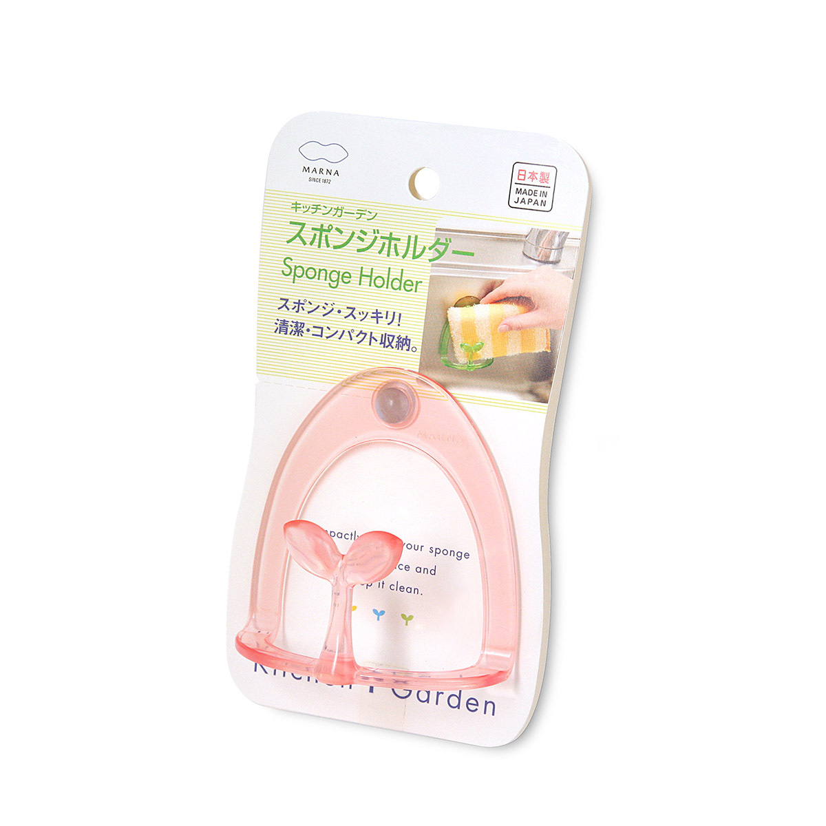 日本 MARNA 海綿座 -粉紅色 -K150P