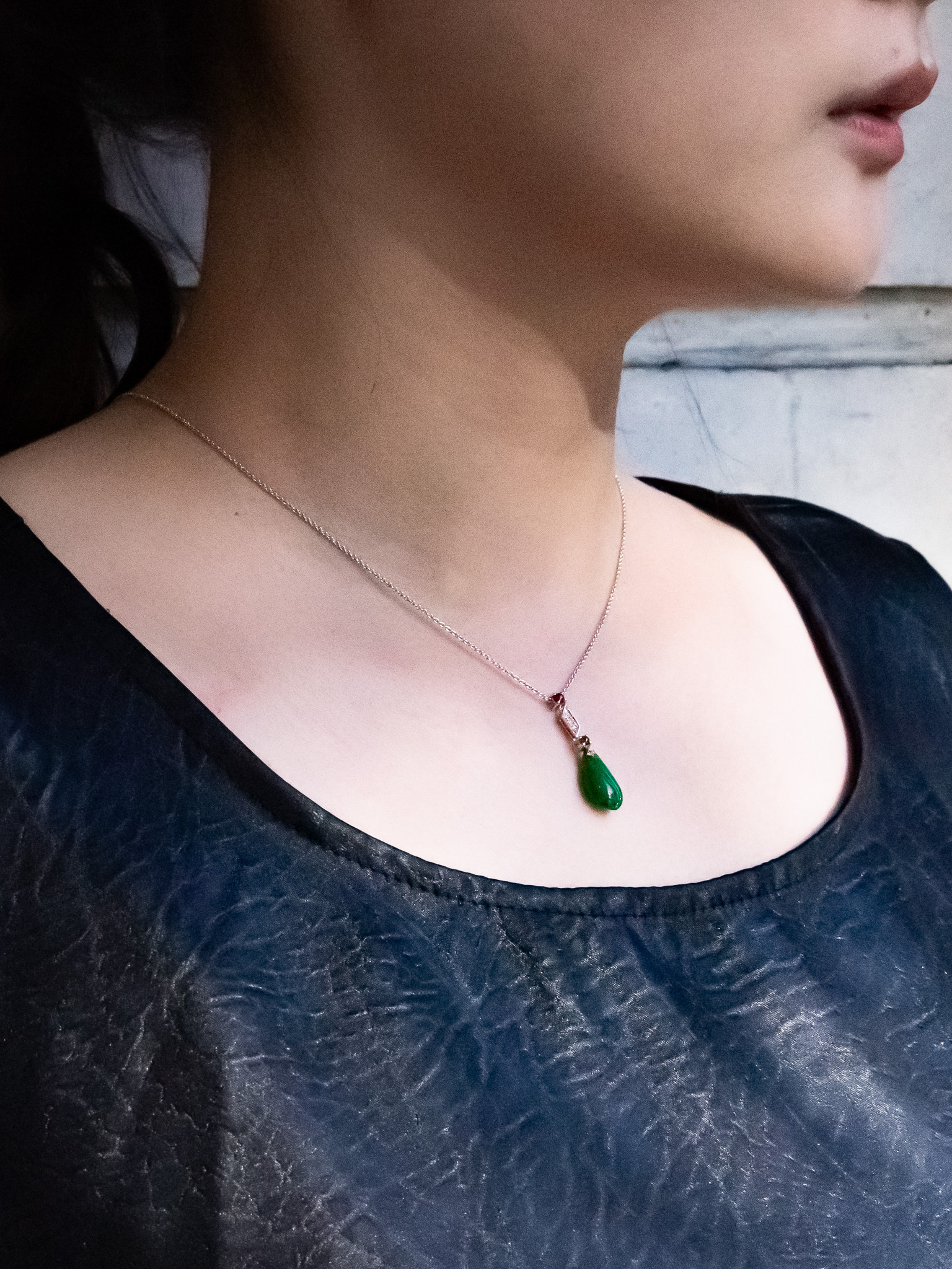 （特惠）翡翠紅寶項鍊