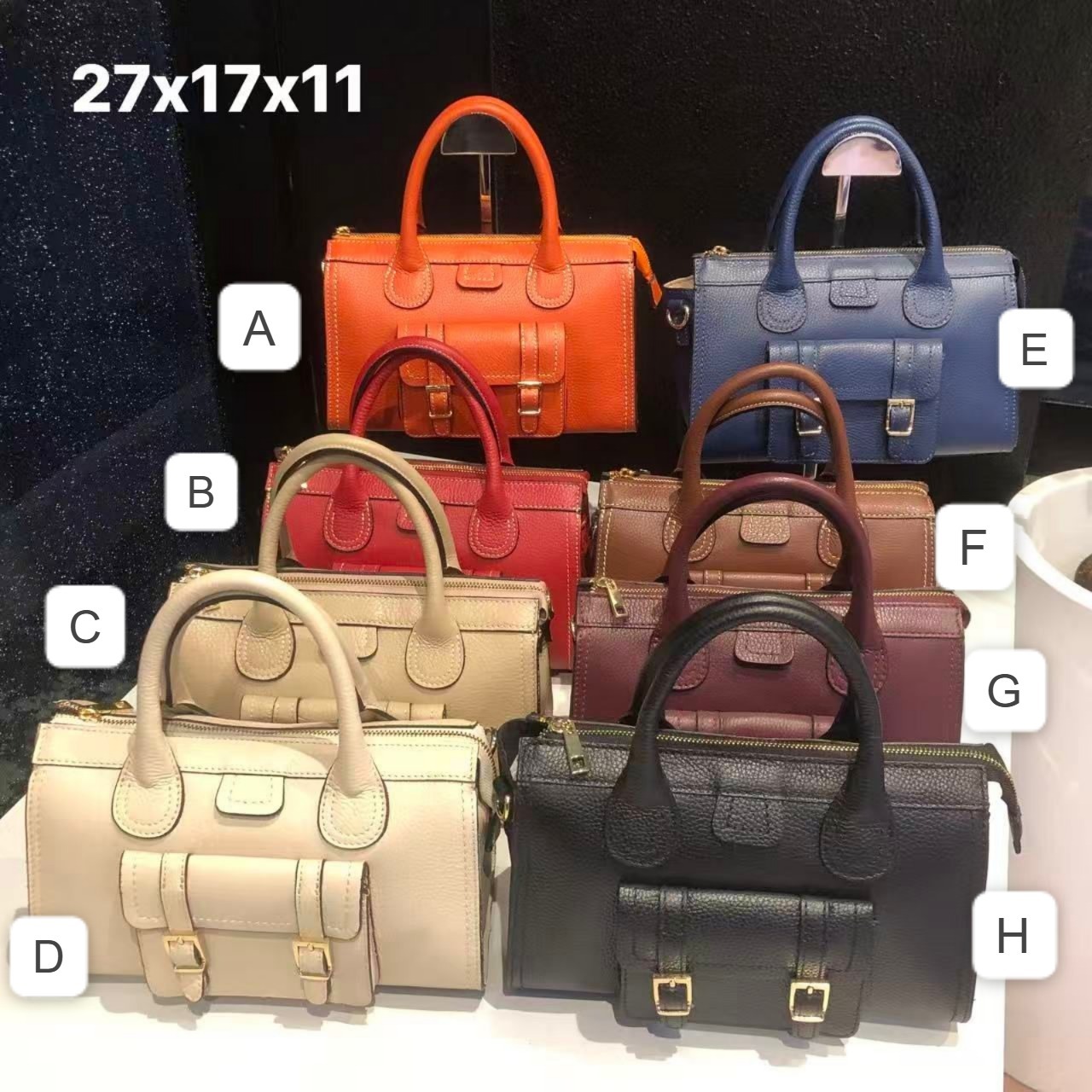 【直播】意大利皮具 LL102723 長形手提包