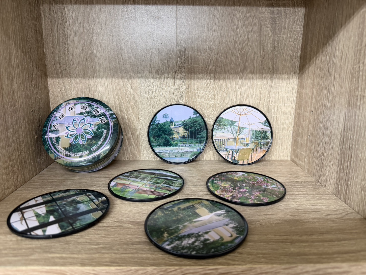 桃園院｜超狂雙11元勁爆低價 風景杯墊一組