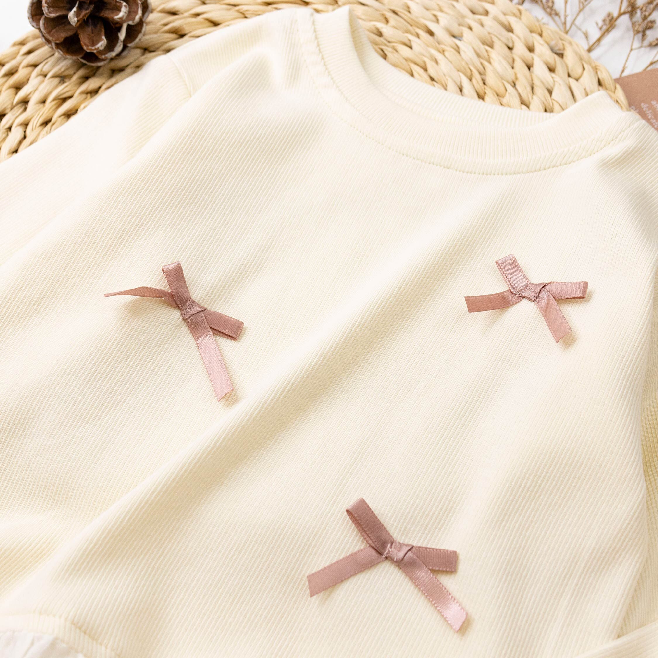 【H55558】質感緞面蝴蝶結上衣/內搭衣