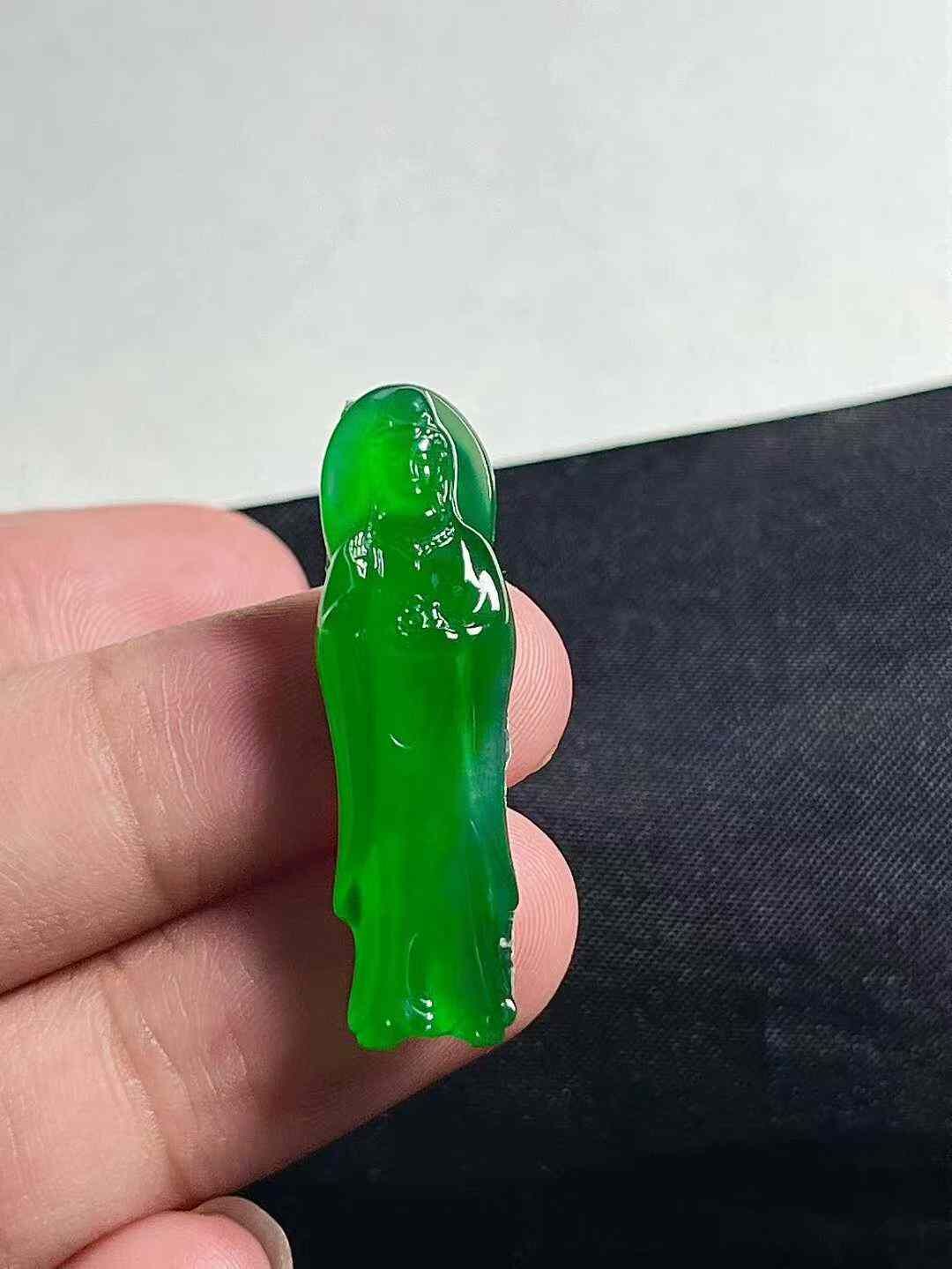 翡翠觀音,天然翡翠A玉, 緬甸玉, Jade, Jadeite