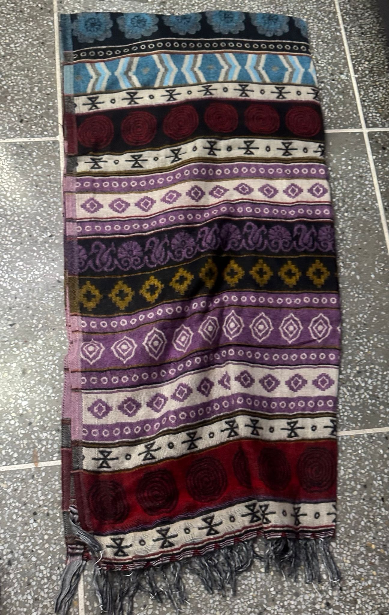 [訂貨] (印度直送 大約3-5星期) Macrame Scarf - K152 (1027live)