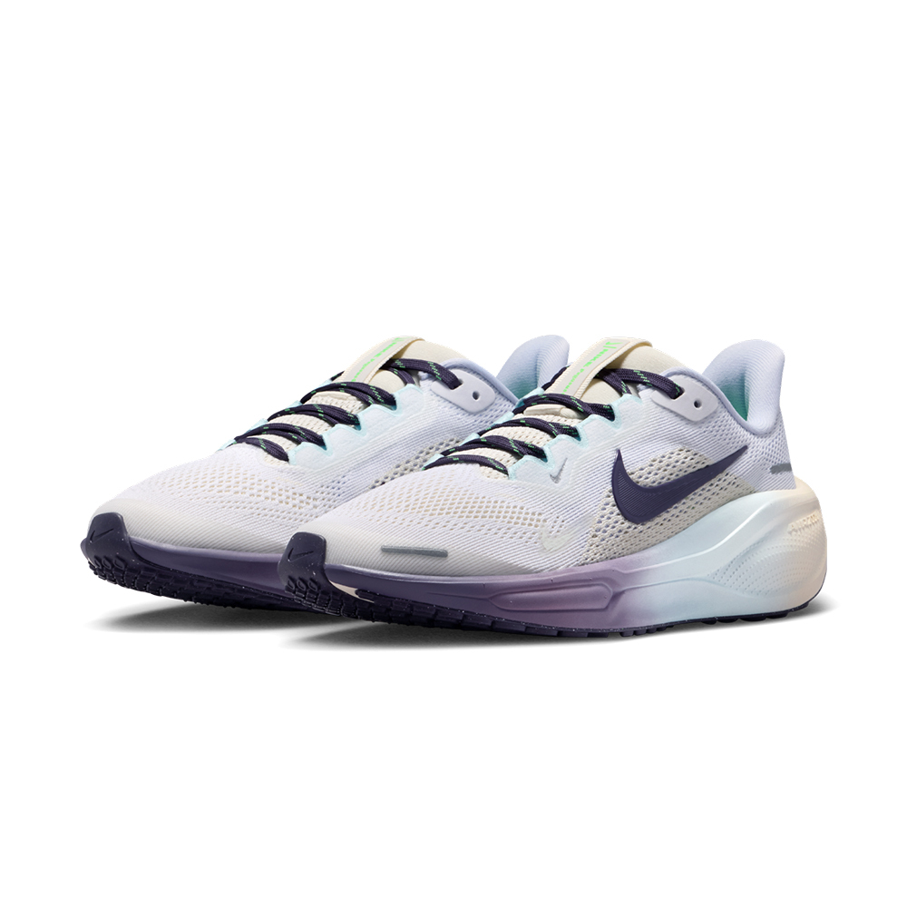 Nike Air Zoom Pegasus 41 大童 白紫色 小飛馬 氣墊 運動 慢跑鞋 IM6703-159