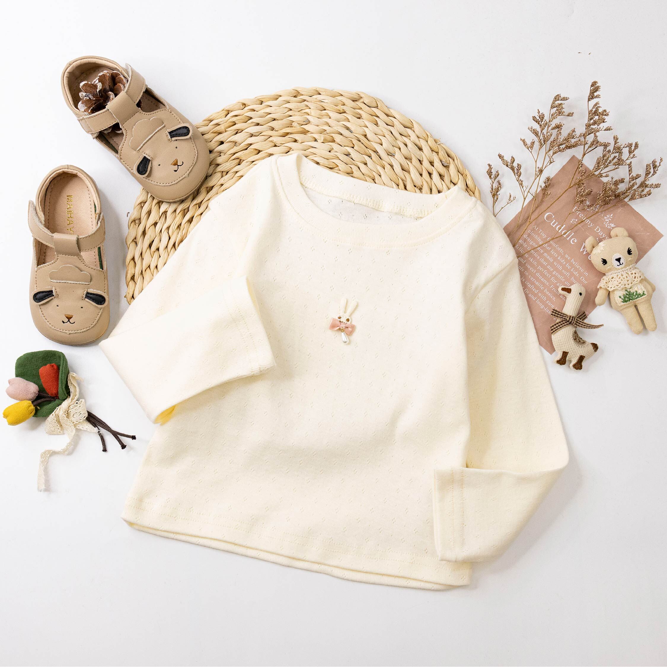 【H55556】浪漫童話小兔上衣/內搭衣