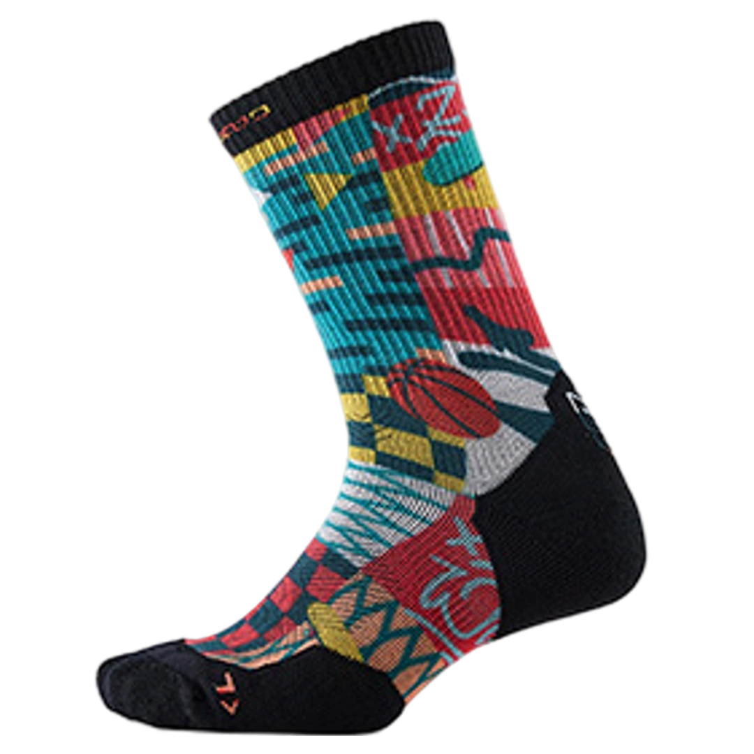 ZEALWOOD 賽樂 美麗諾羊毛印花中筒襪 (5色) 44PCZ23113