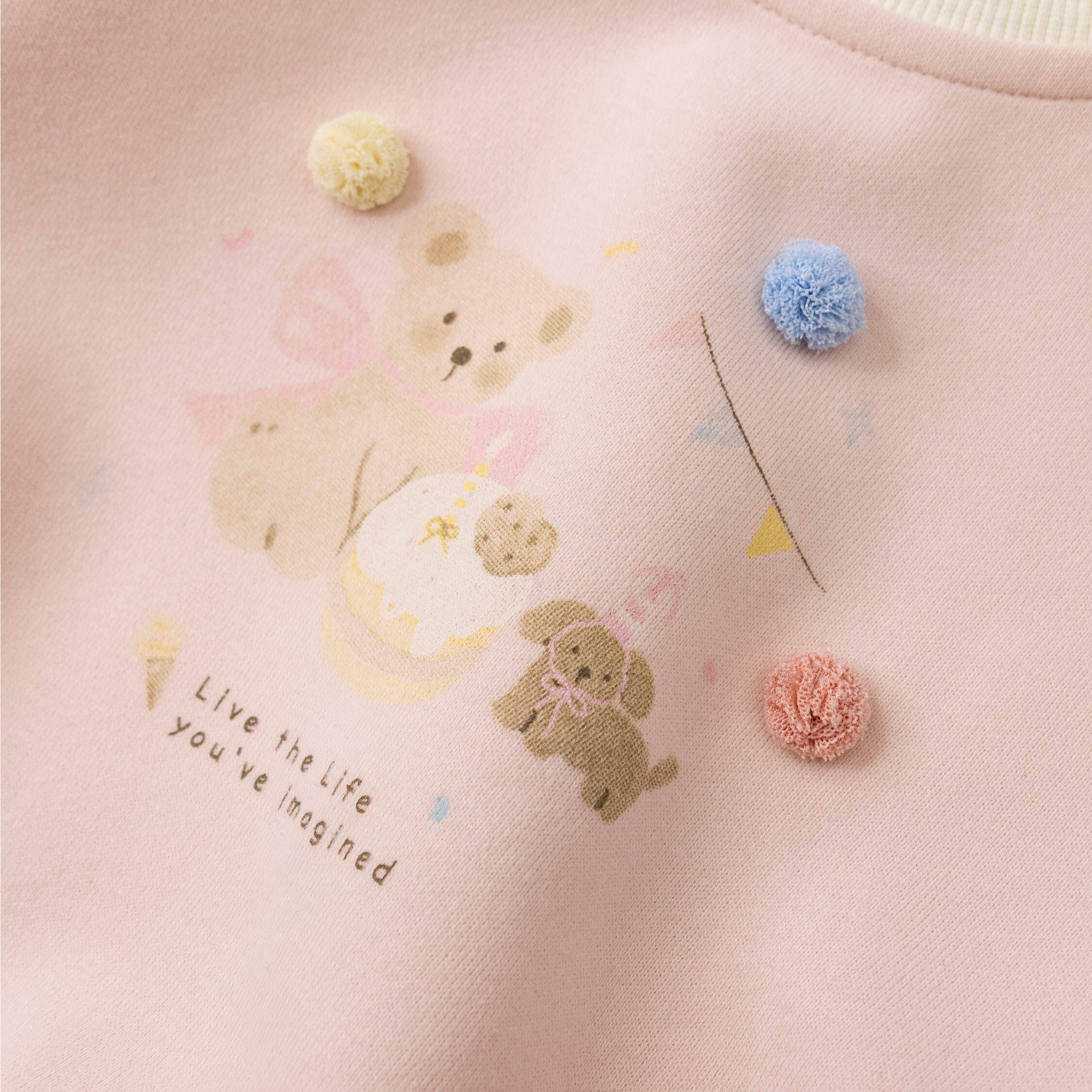 【H55502】熊熊生日快樂上衣