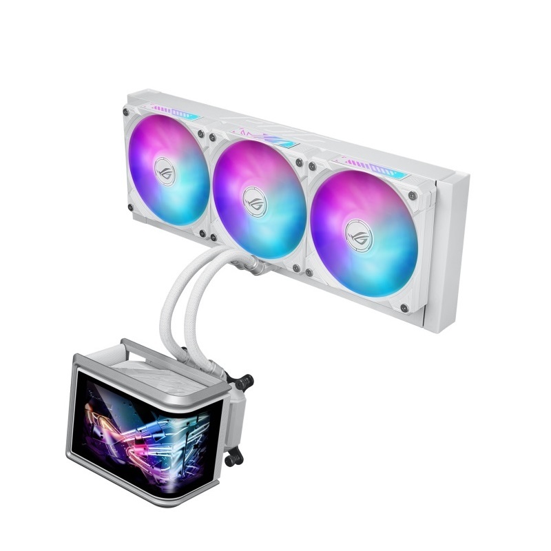 華碩 ROG RYUO IV SLC 360 ARGB 白龍王四代 短管版水冷散熱器/90RC0152-B0TAY0