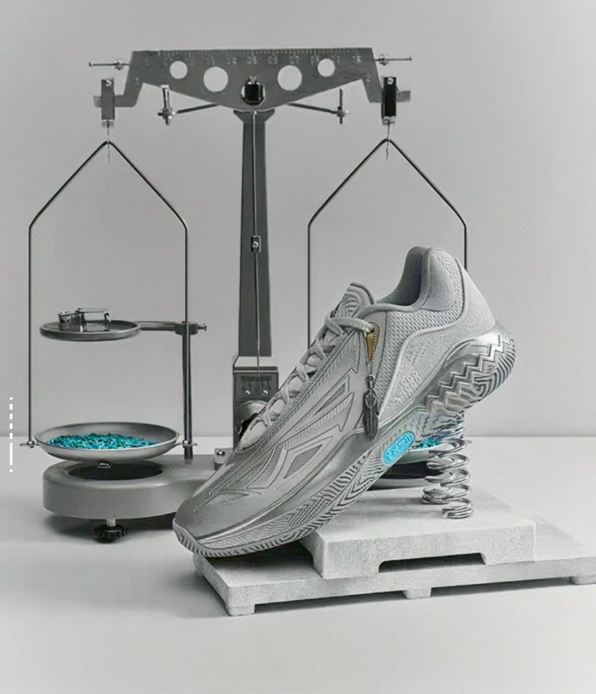 <連線代購商品>男鞋 ANTA KAI SPEED 2 綠松石 銀色 耐磨 實戰鞋 籃球鞋【912611114S-2】歐文2