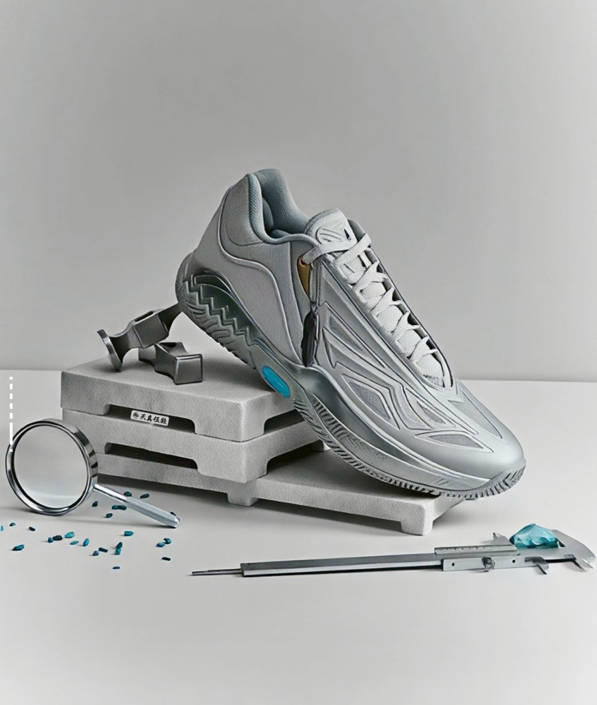 <連線代購商品>男鞋 ANTA KAI SPEED 2 綠松石 銀色 耐磨 實戰鞋 籃球鞋【912611114S-2】歐文2