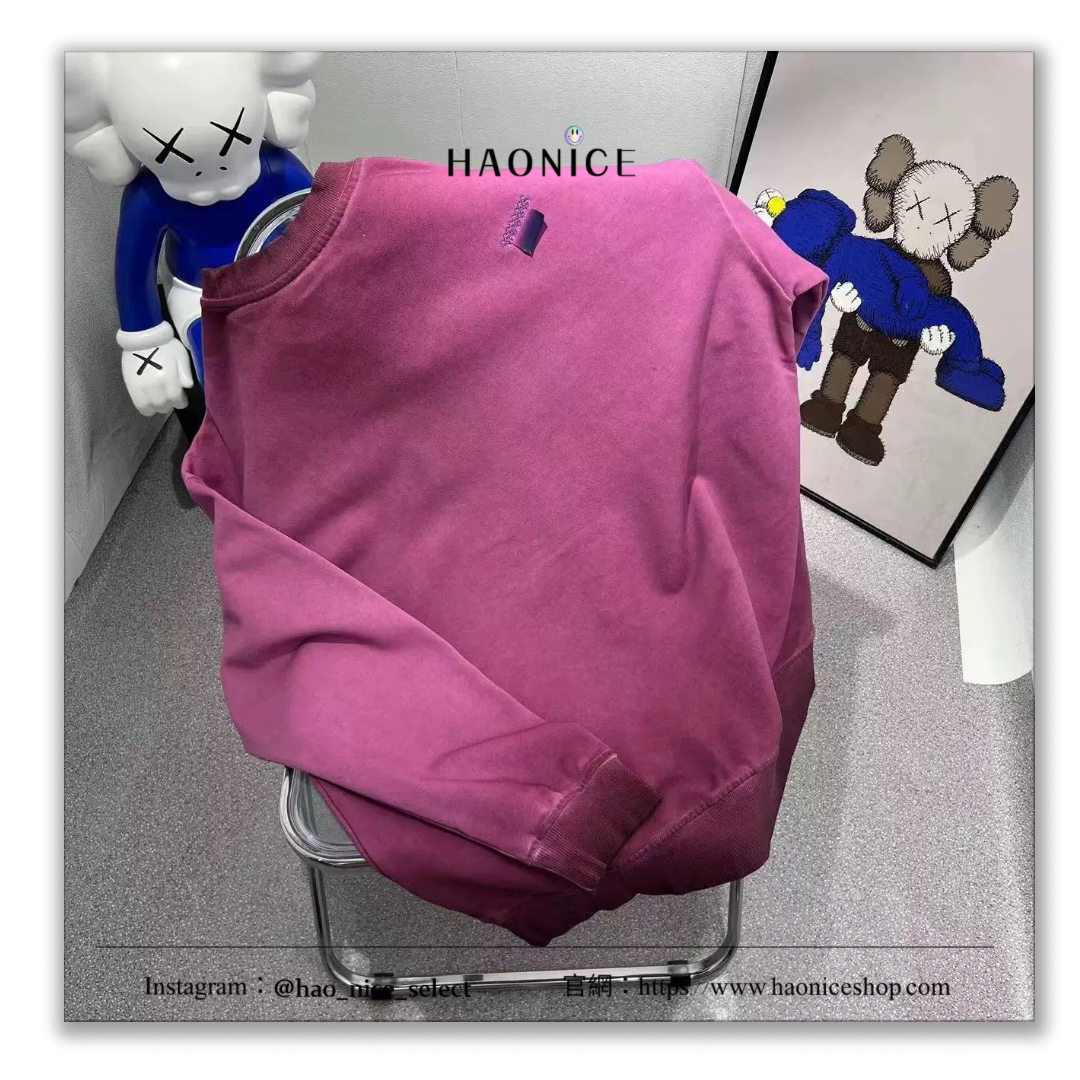 【HAO NICE 】 100%韓國🇰🇷正品 ADER ERROR SMALL  25FW 秋冬新款❄️復古風水洗扎染漸 大學T❤️