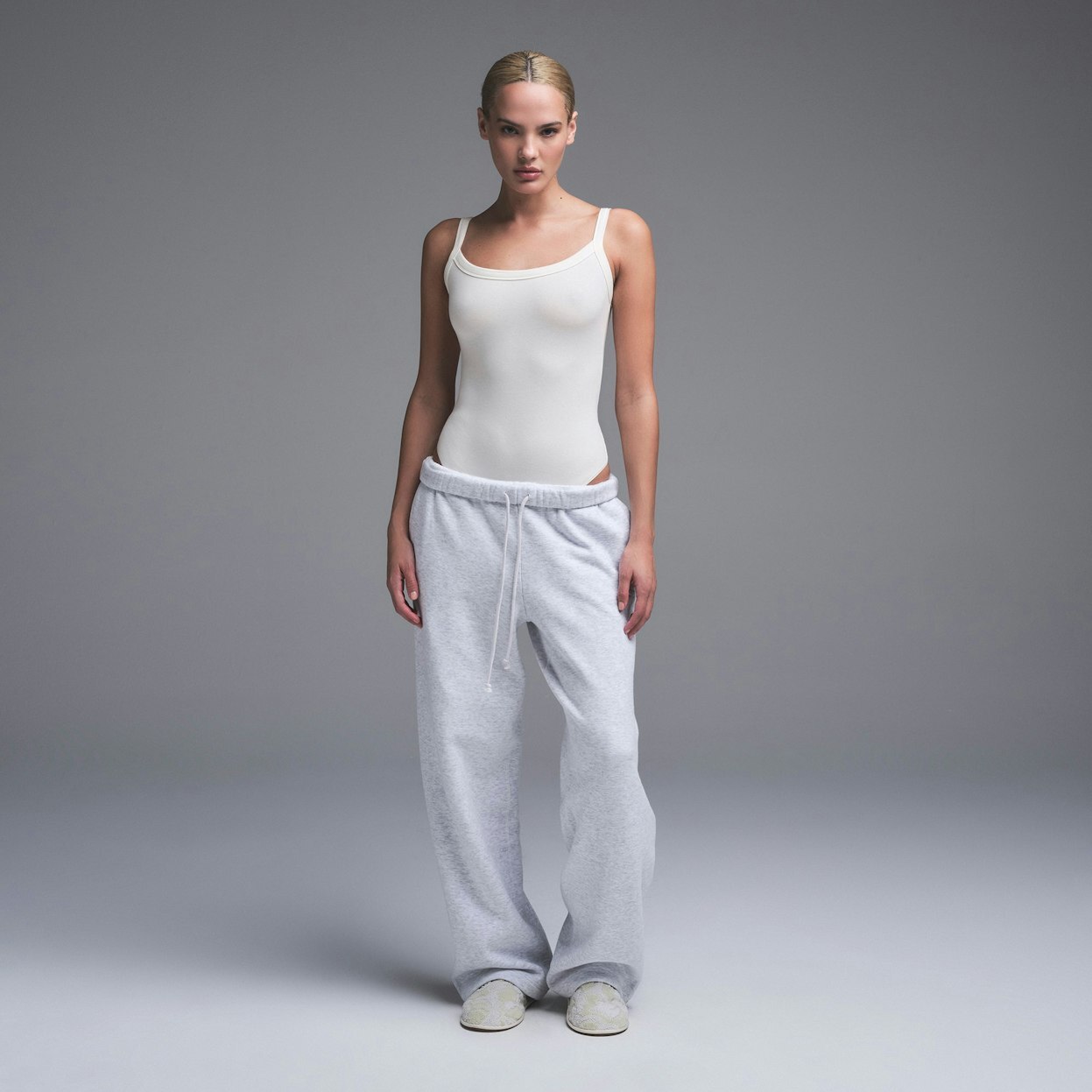 Scoop Neck Bodysuit - Cotton Jersey