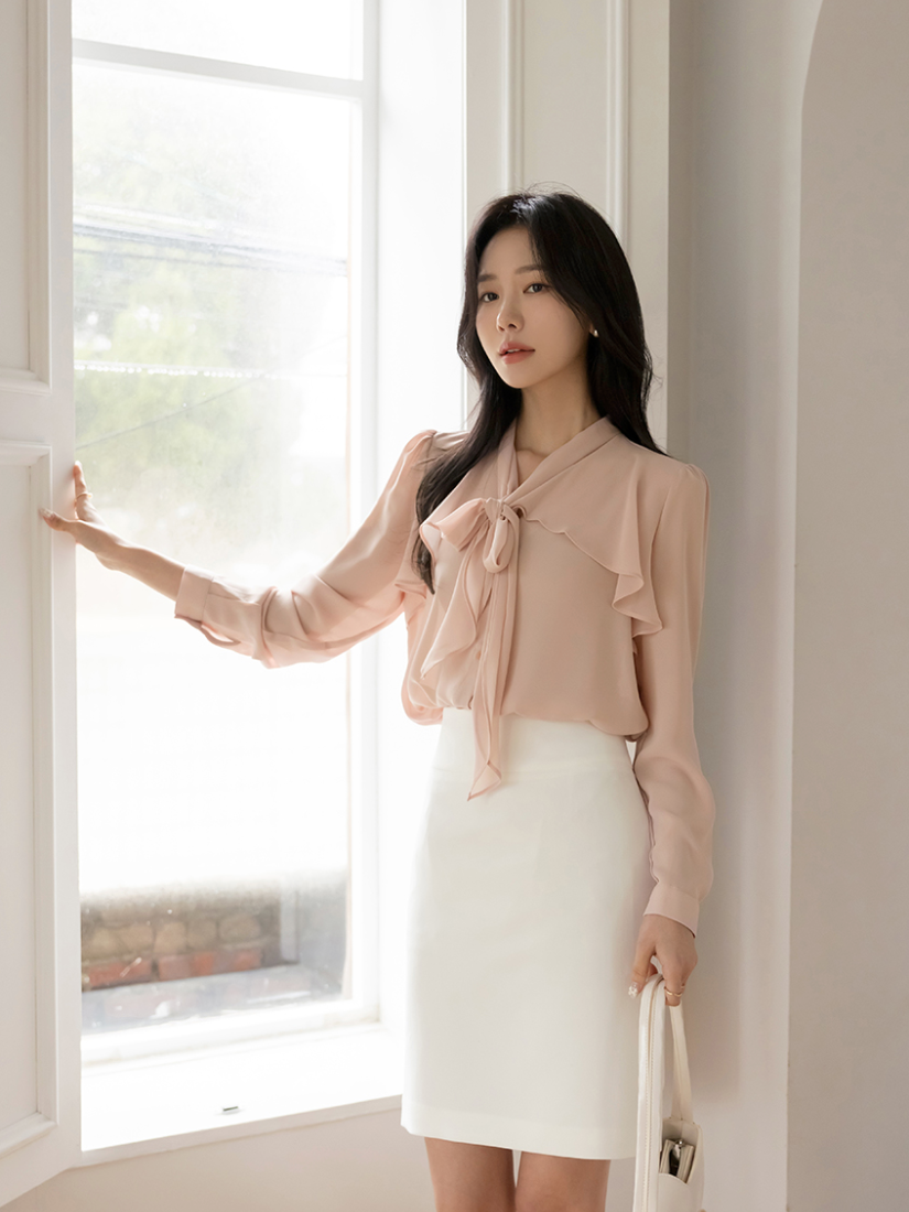 Renata 經典套裝西裝短裙 [ 3色 / S,M,L ]