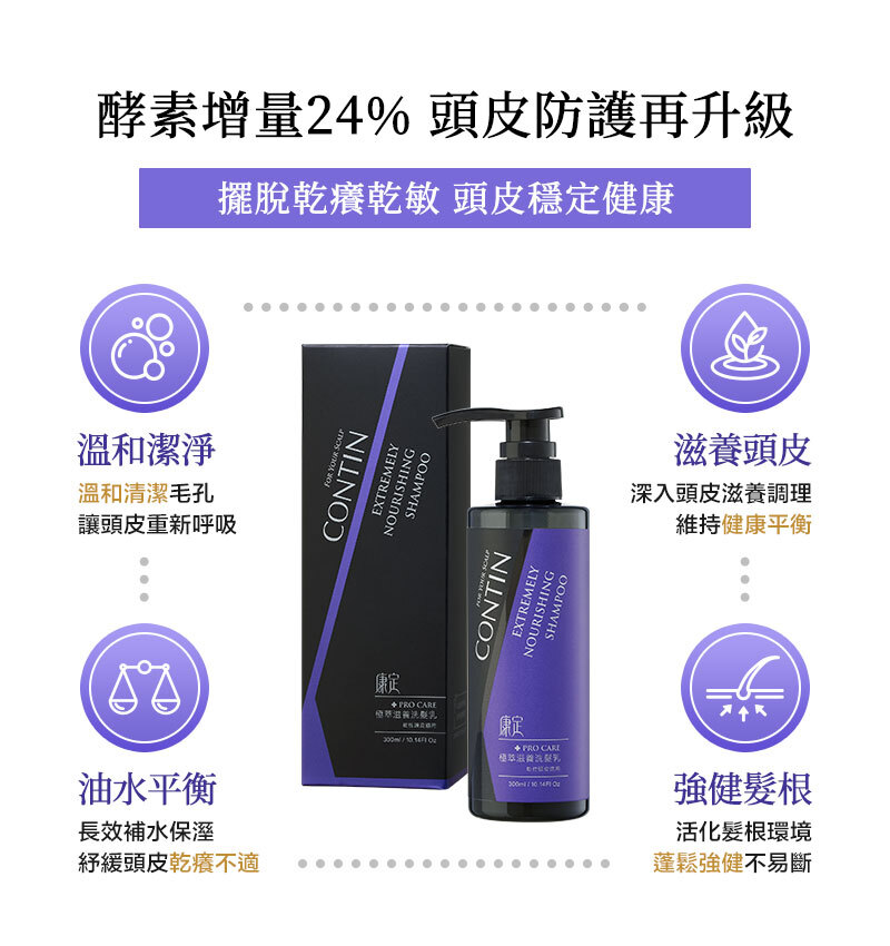 滋養洗髮乳功效