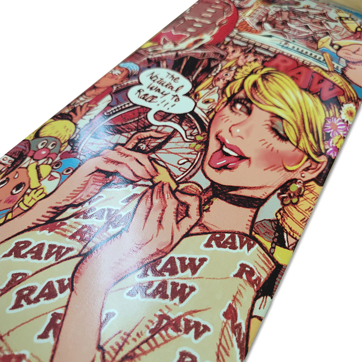 "RAW GIRL Japanesque" Skate Deck