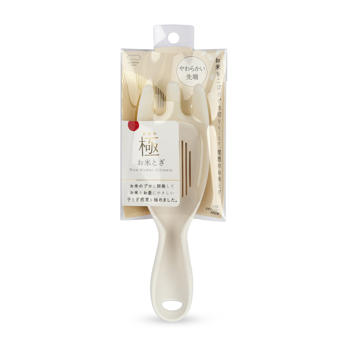 日本 MARNA 極 20cm 洗米勺 -K679W