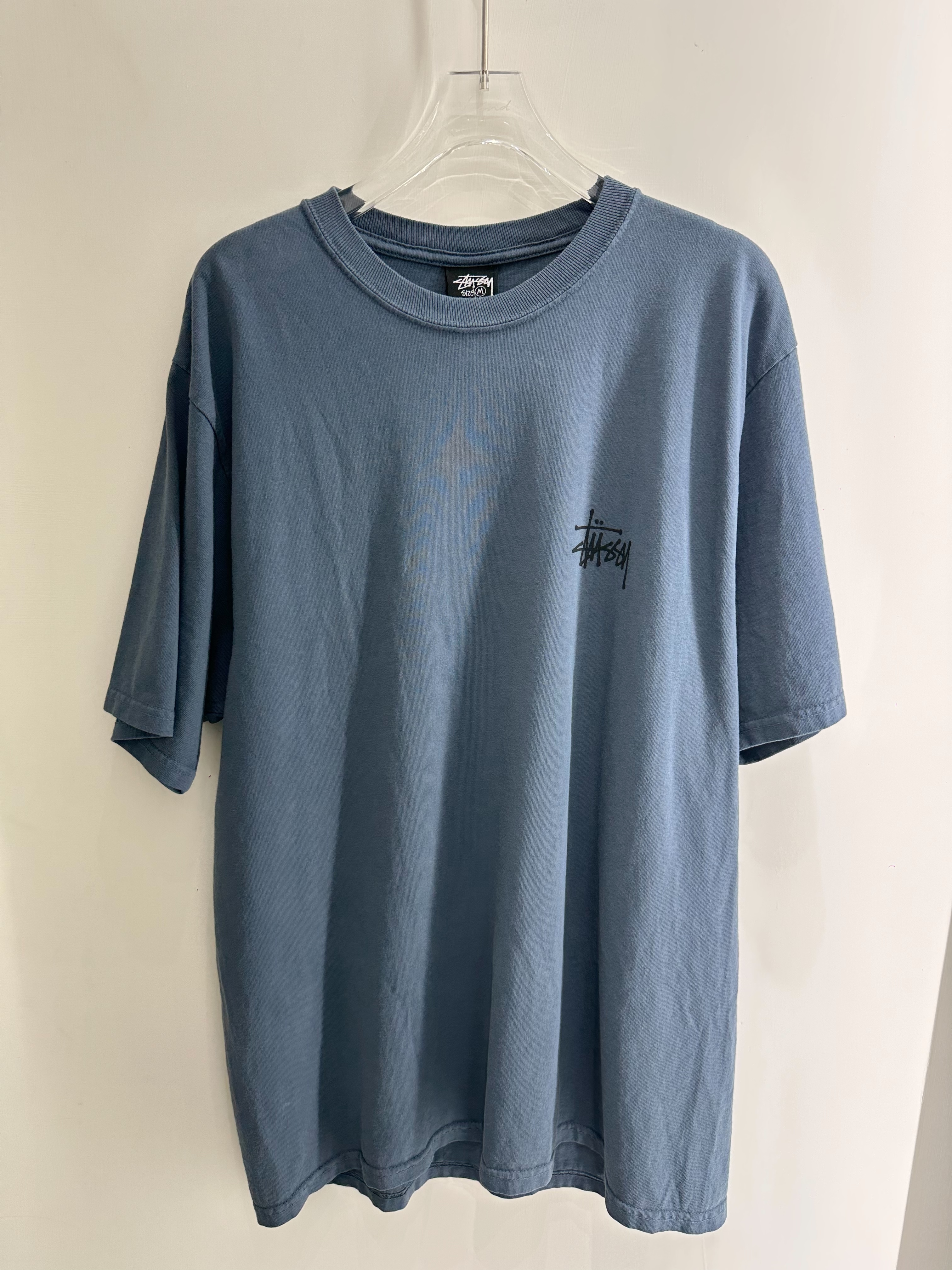 STUSSY Basic Pigment Dyed Tee 水洗短T
