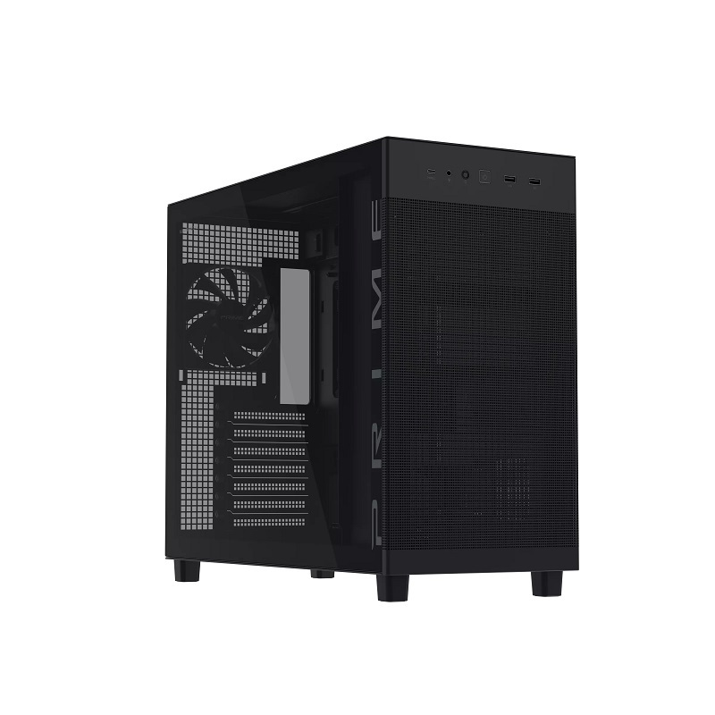 米特3C數位–ASUS 華碩 Prime AP303 玻璃透側版 ATX機殼 時尚白/90DC00V3-B30010 黑/90DC00V0-B30010