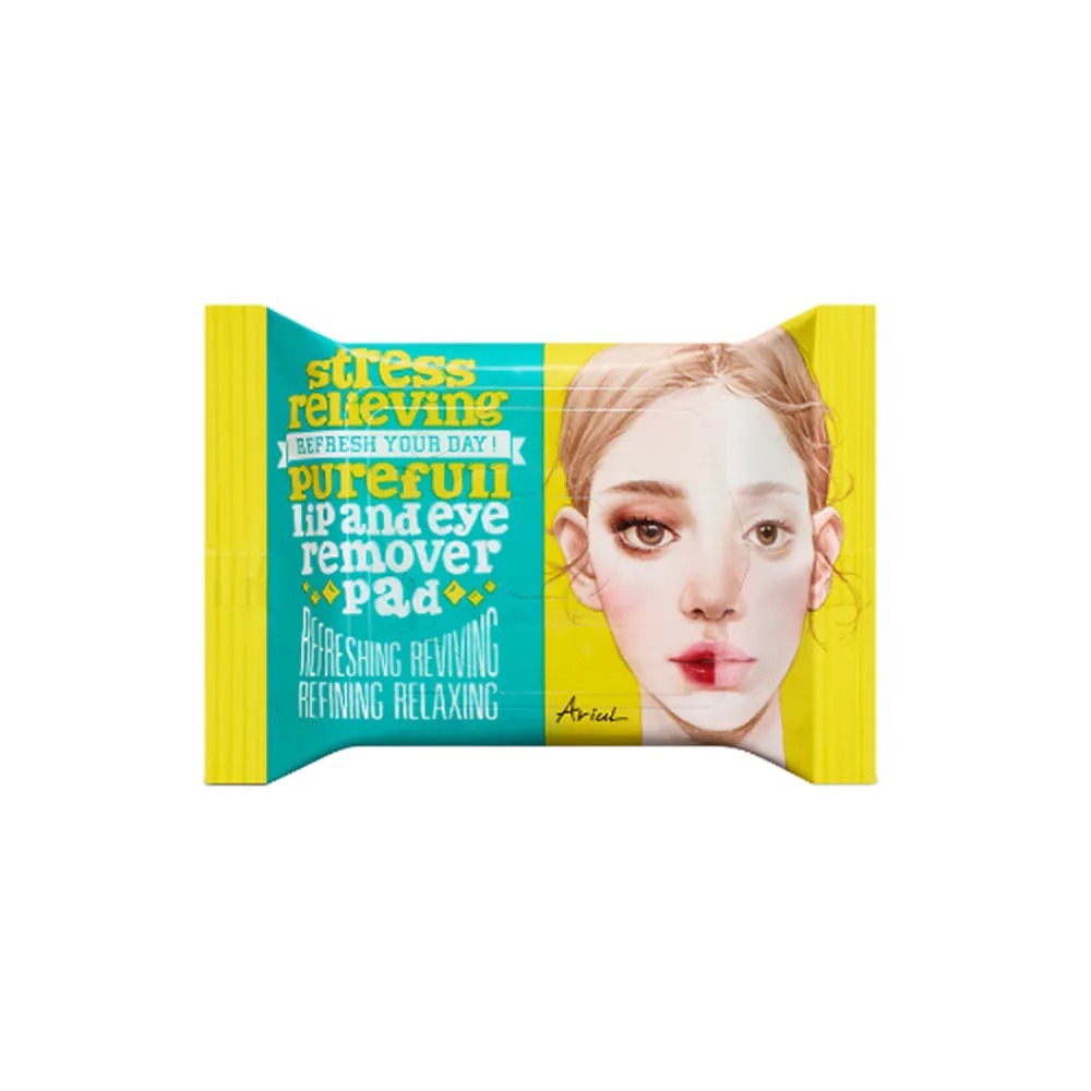Ariul 極淨舒壓眼唇卸妝棉 30片