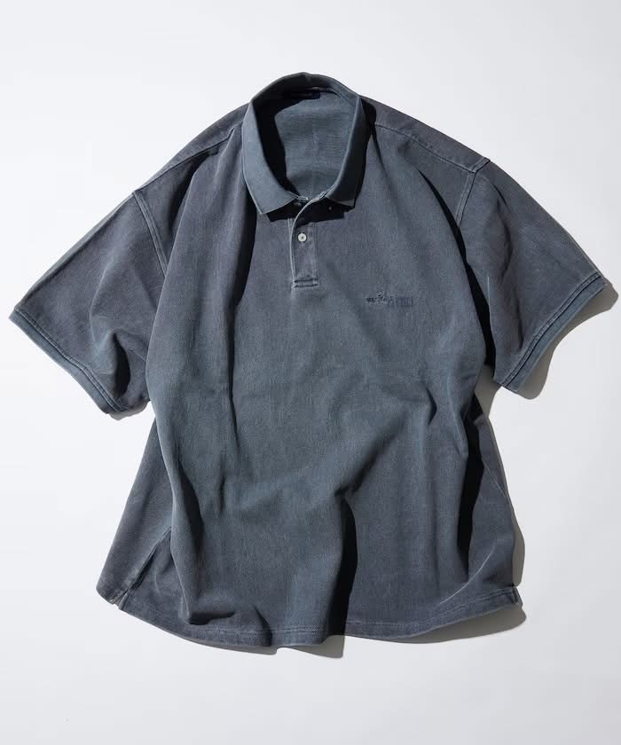 Nautica jp 水洗厚磅POLO短袖