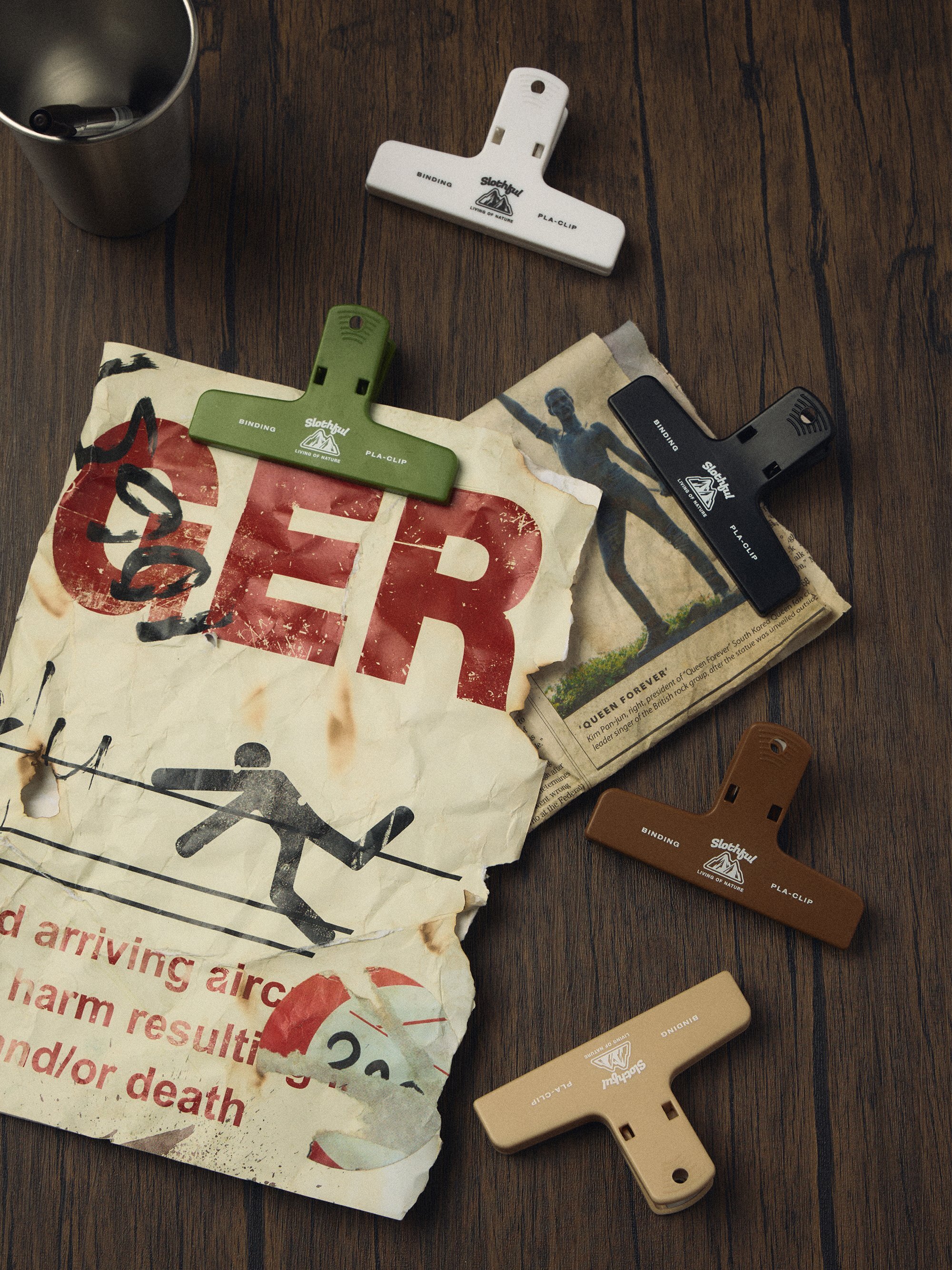 山系 LOGO 文具夾