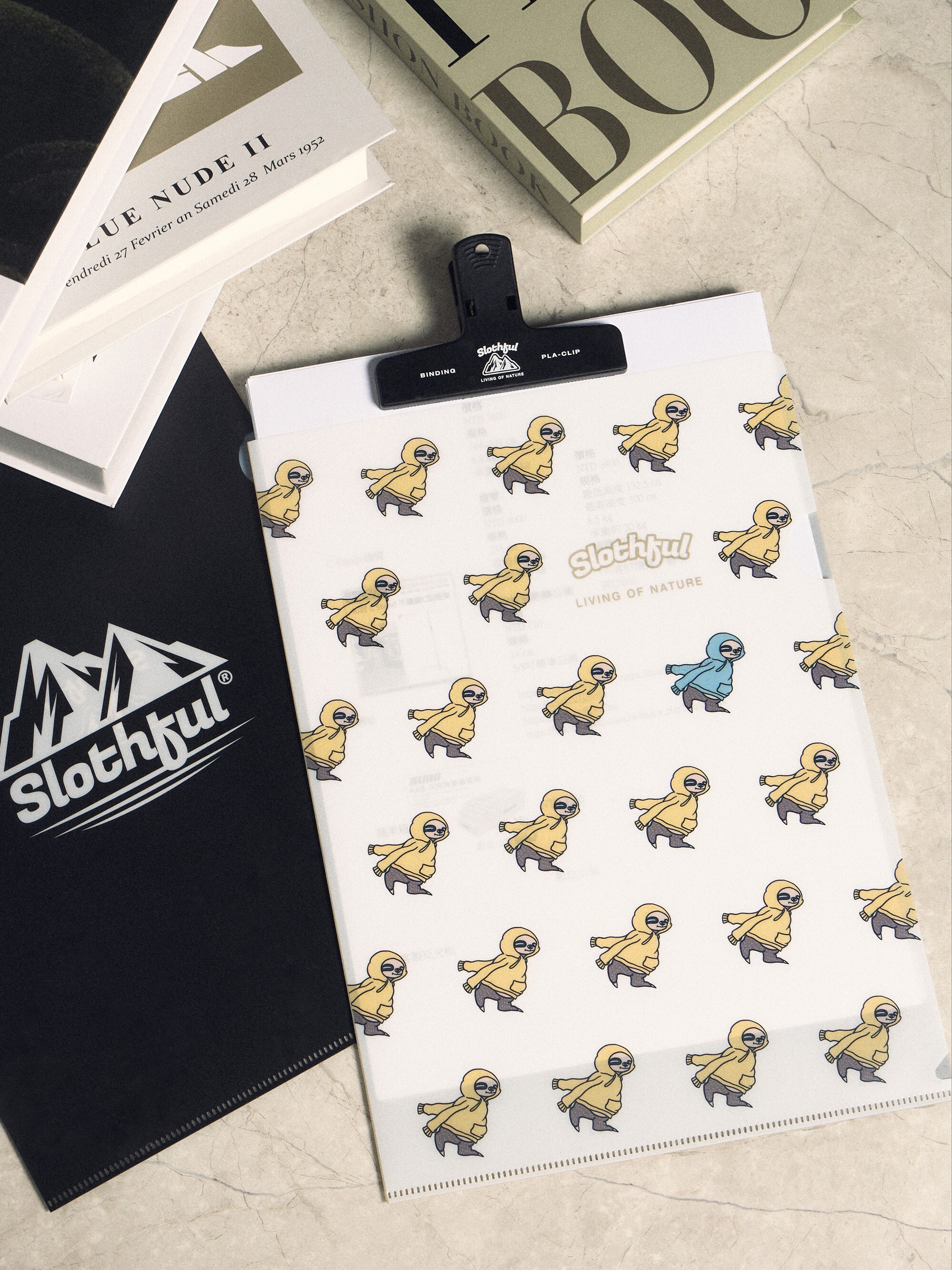 山系 LOGO 文具夾