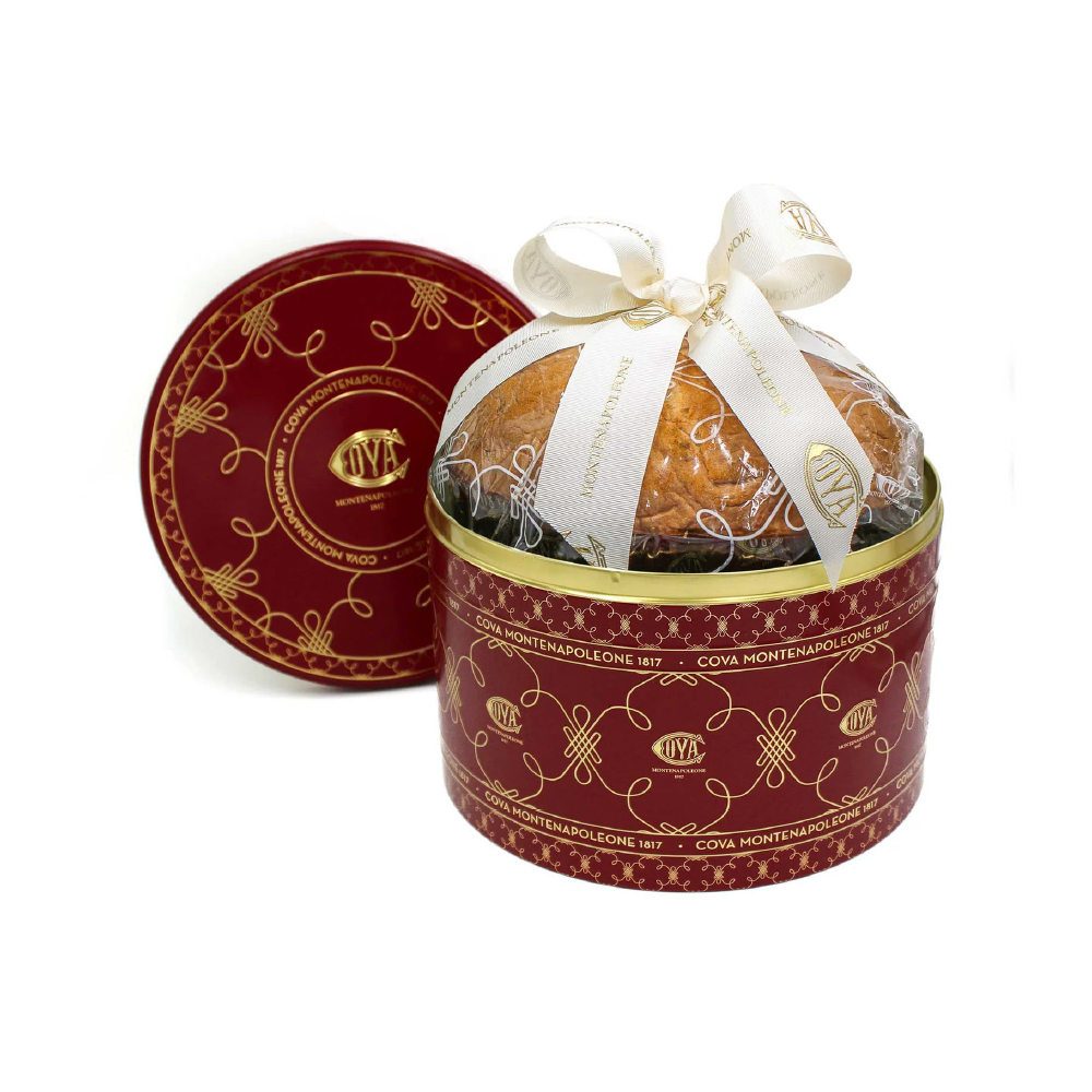 【聖誕限定】義式傳統水果麵包 - 紅鐵盒 Traditional Panettone in heritage wrapping