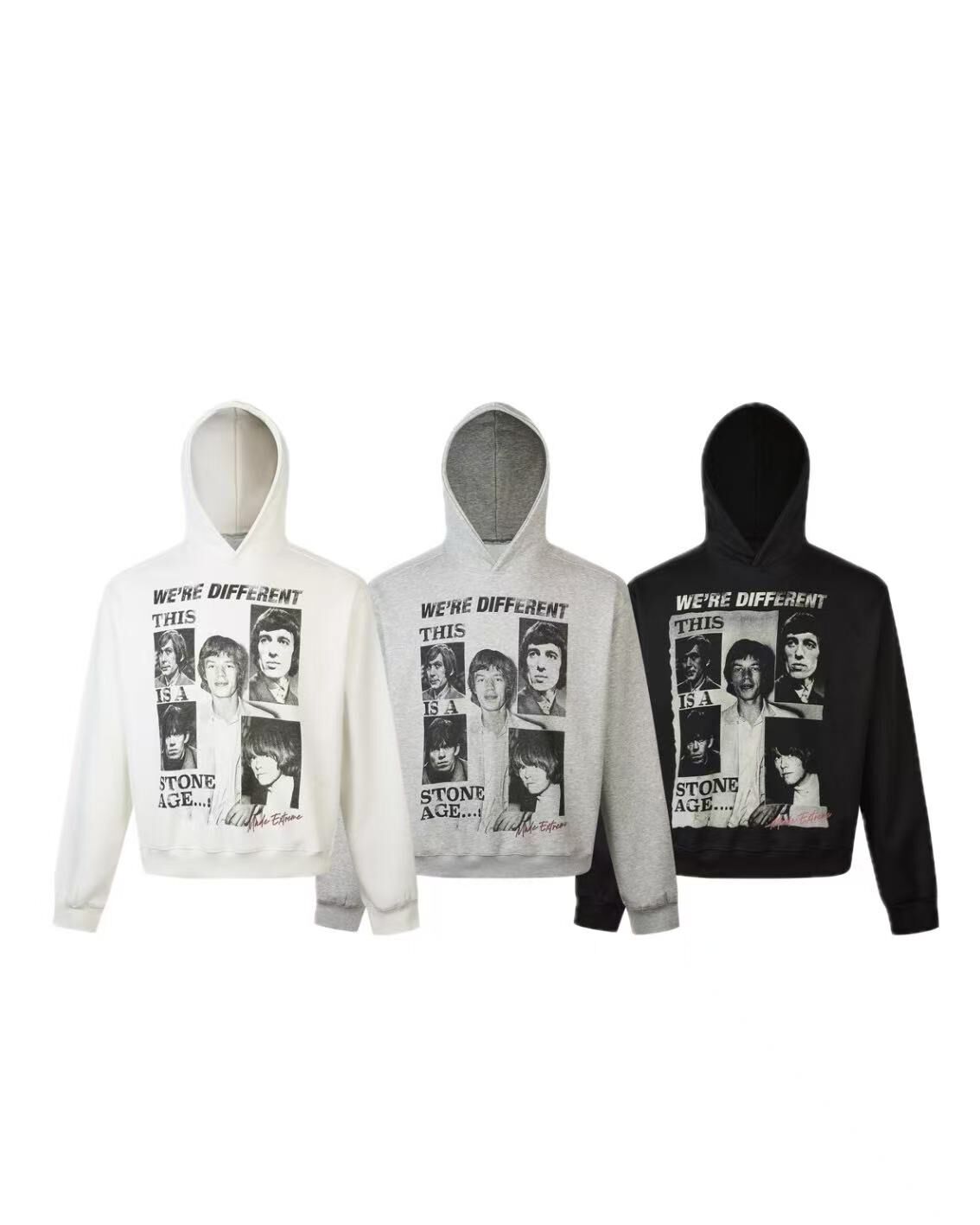 FU 美式 樂隊 字母印花 #帽T